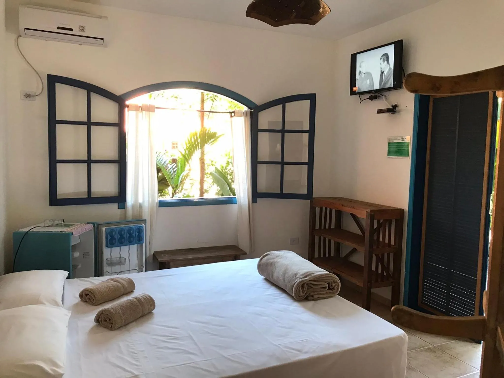 Bed in Pousada Canto do Dado Praia de Itamambuca