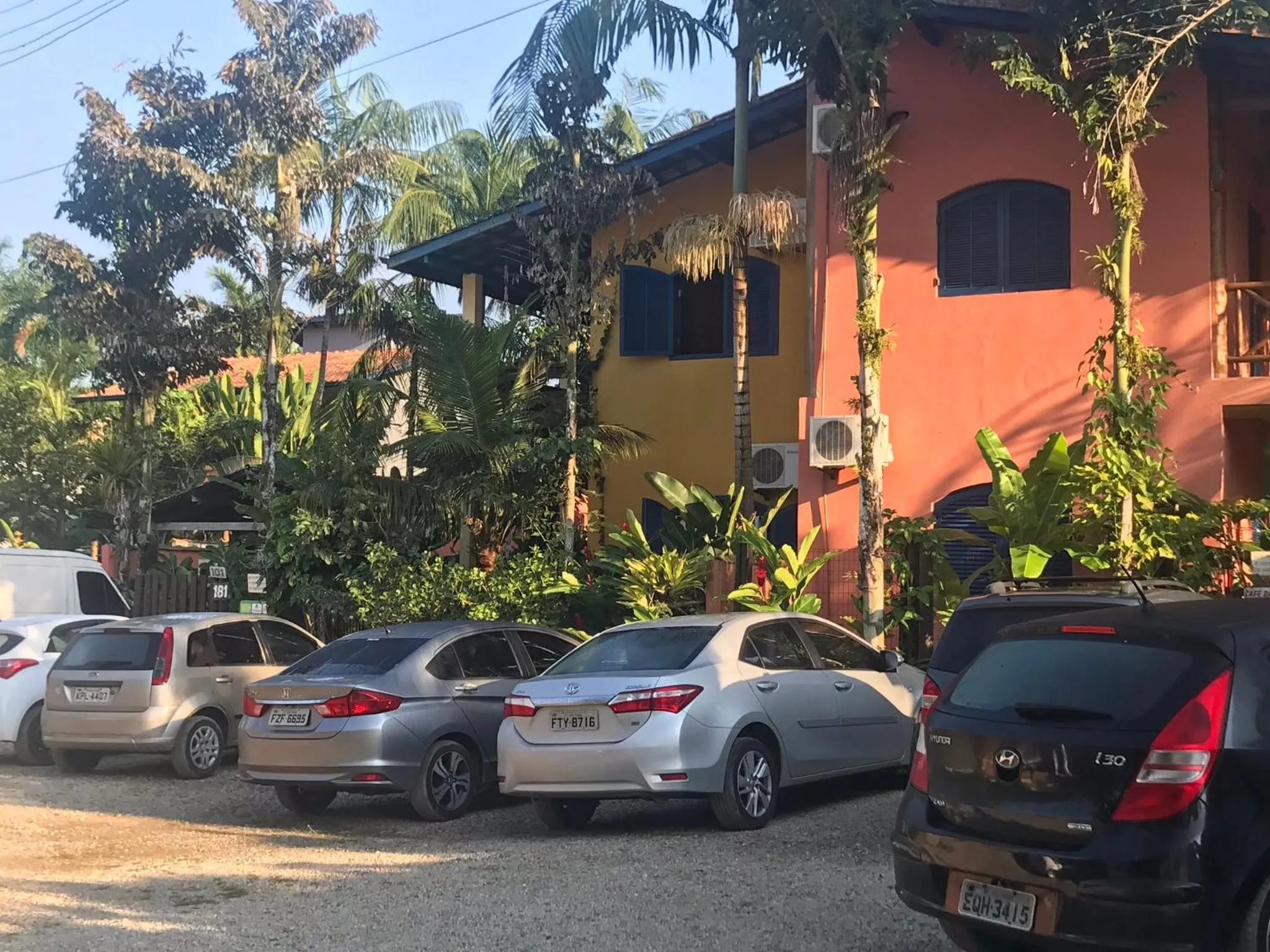Property building in Pousada Canto do Dado Praia de Itamambuca