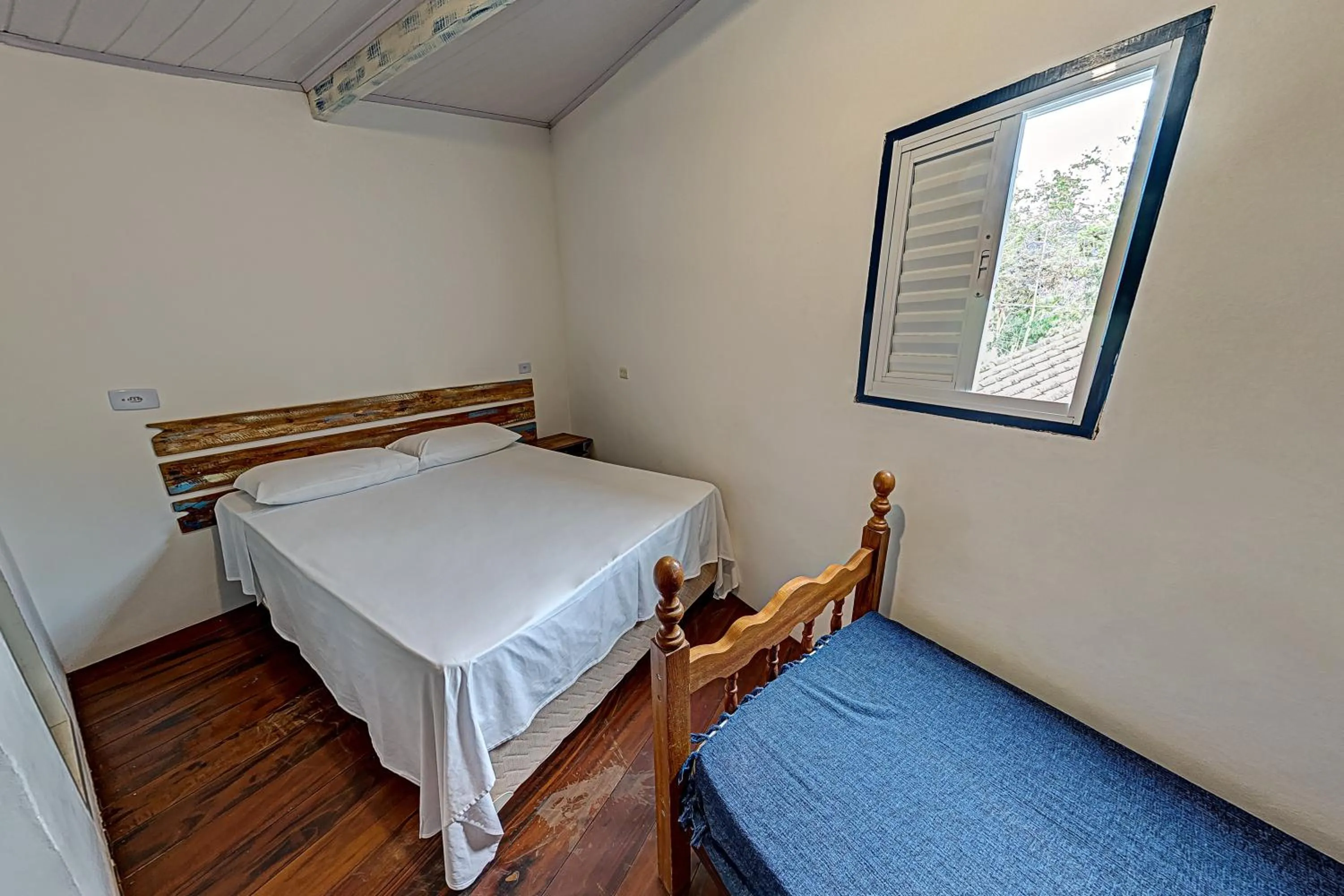Bed in Pousada Canto do Dado Praia de Itamambuca