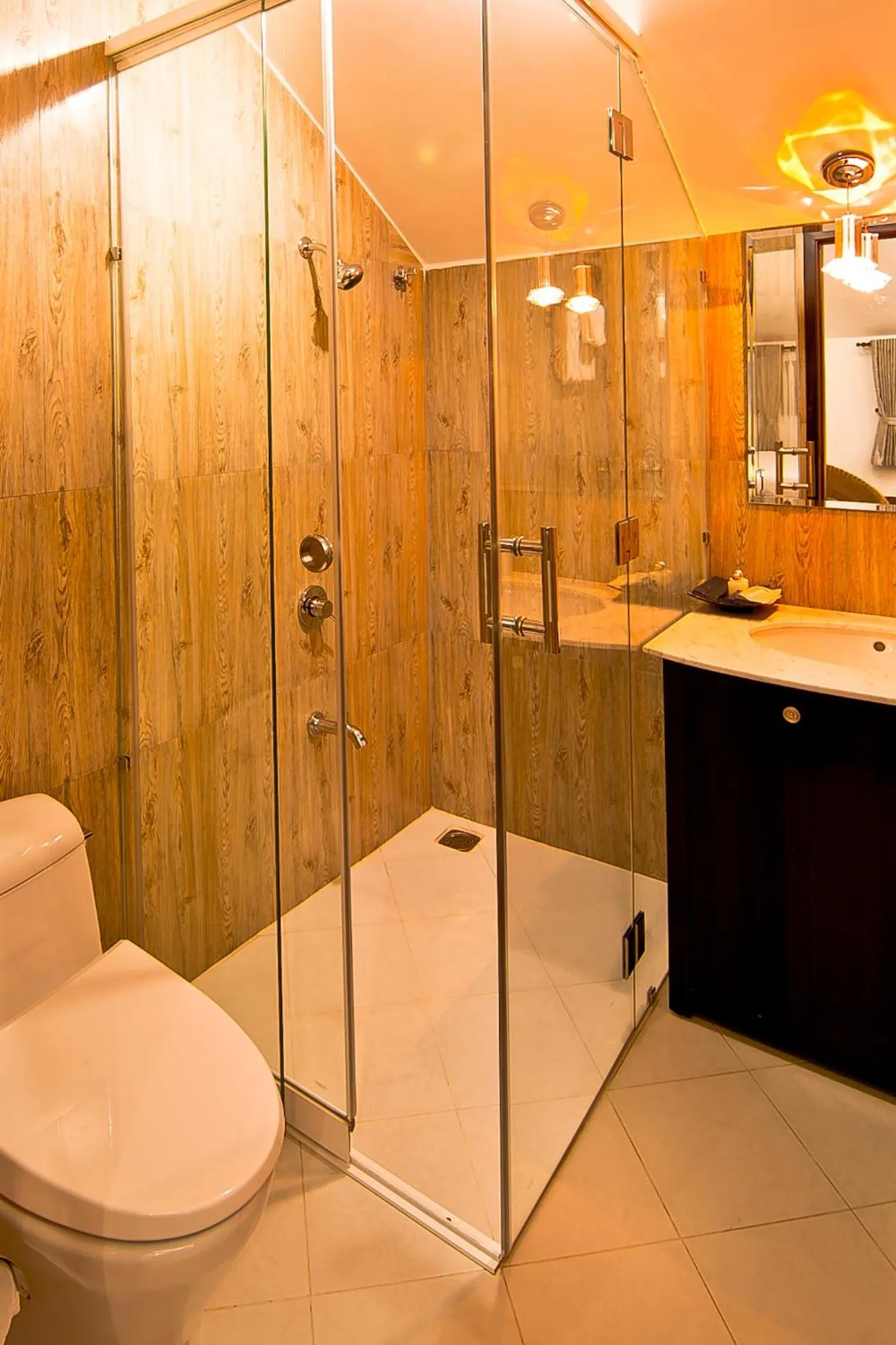 Bathroom in Melody Hotel