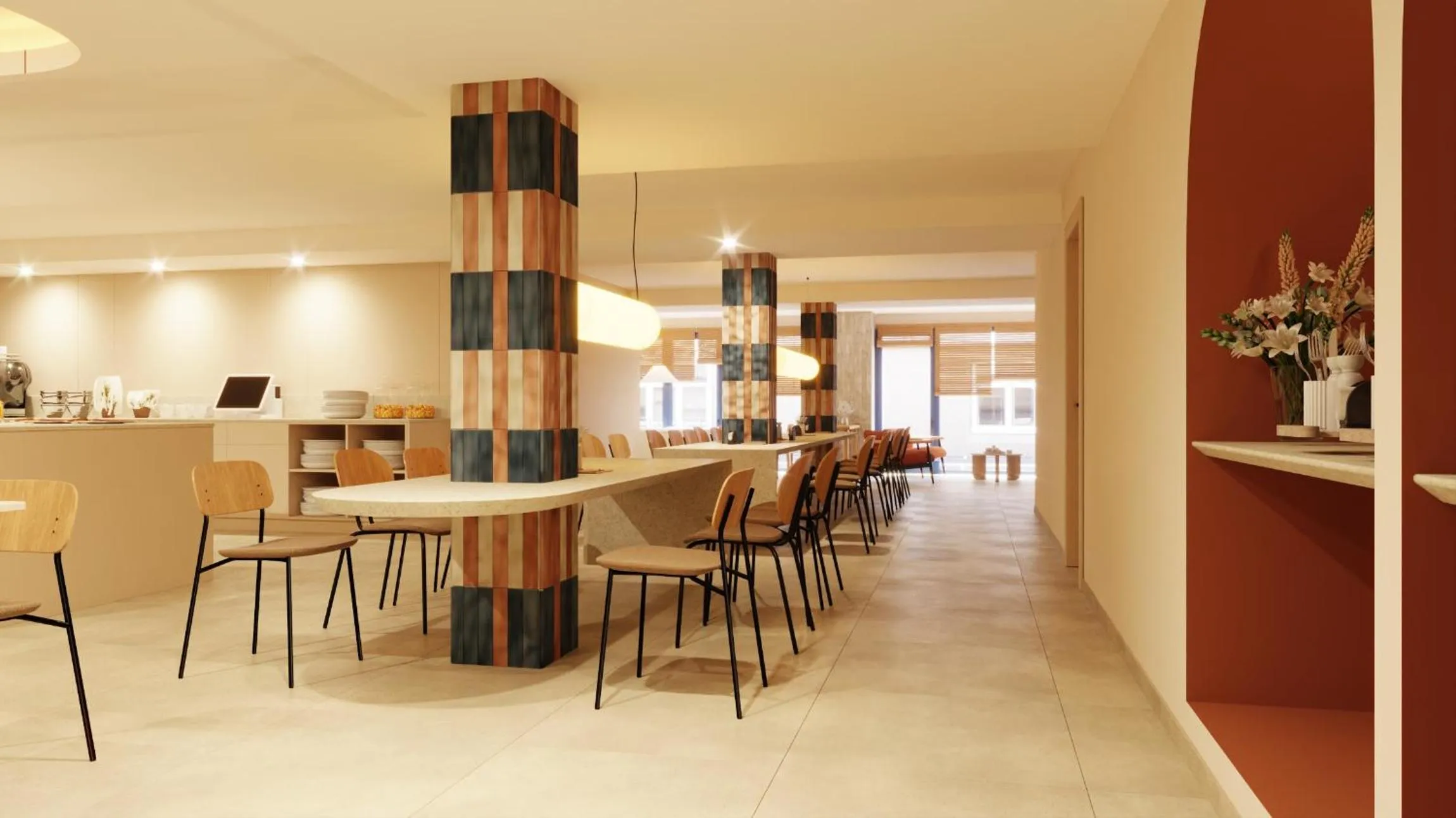 Breakfast in Hotel Goya