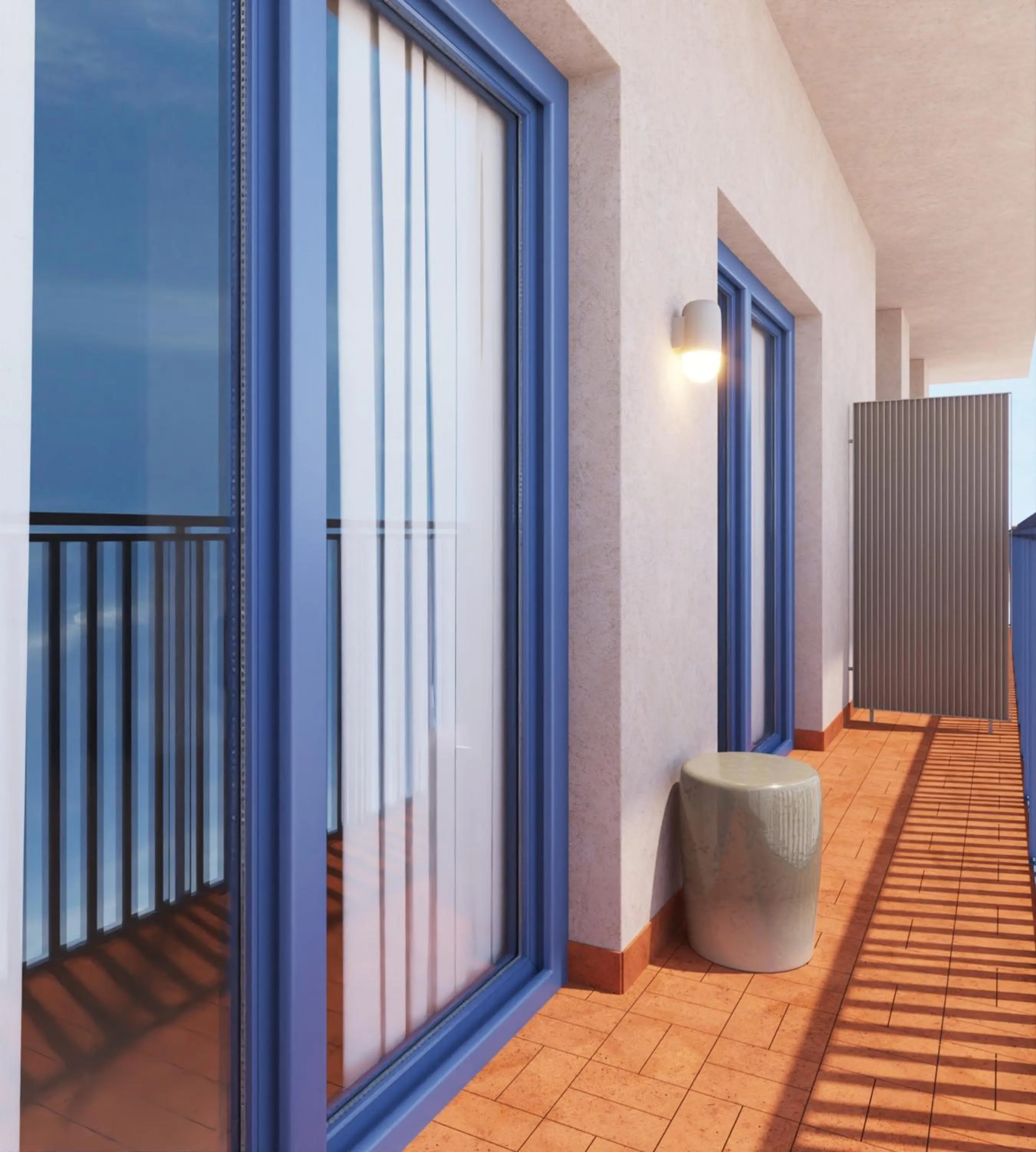 Balcony/Terrace in Hotel Goya