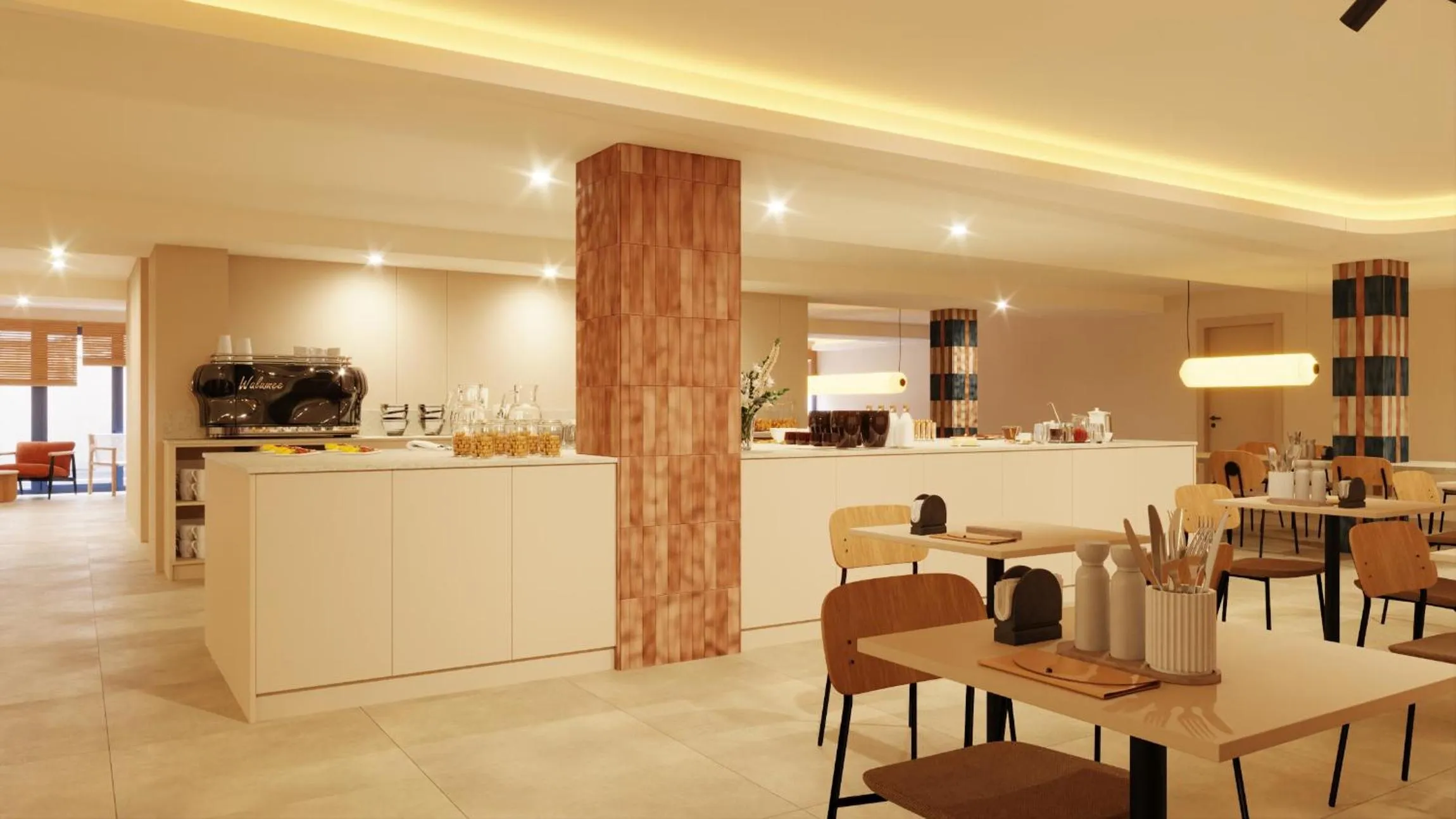 Breakfast, Restaurant/Places to Eat in Hotel Goya