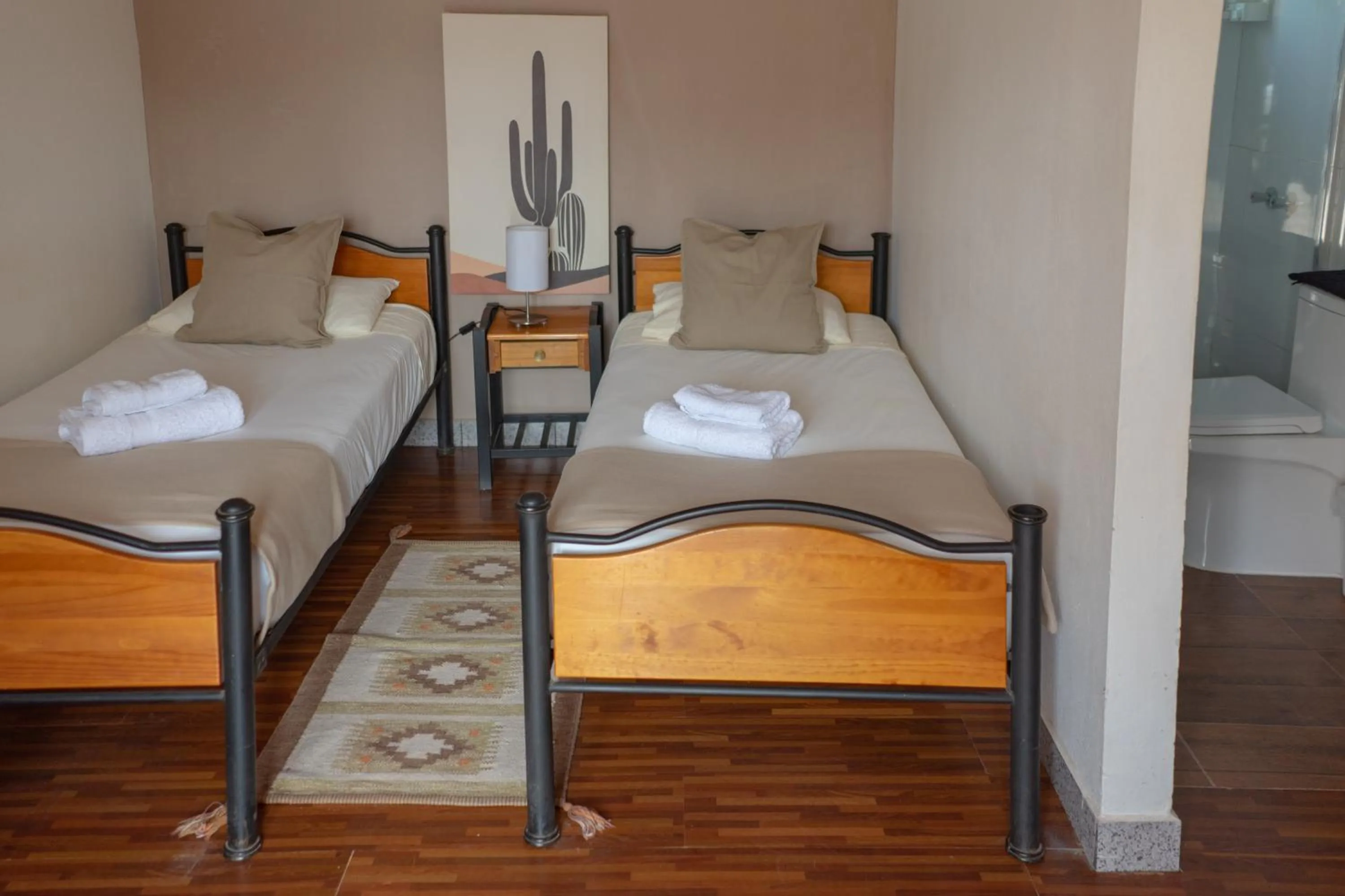 Bed in Hostal Katarpe