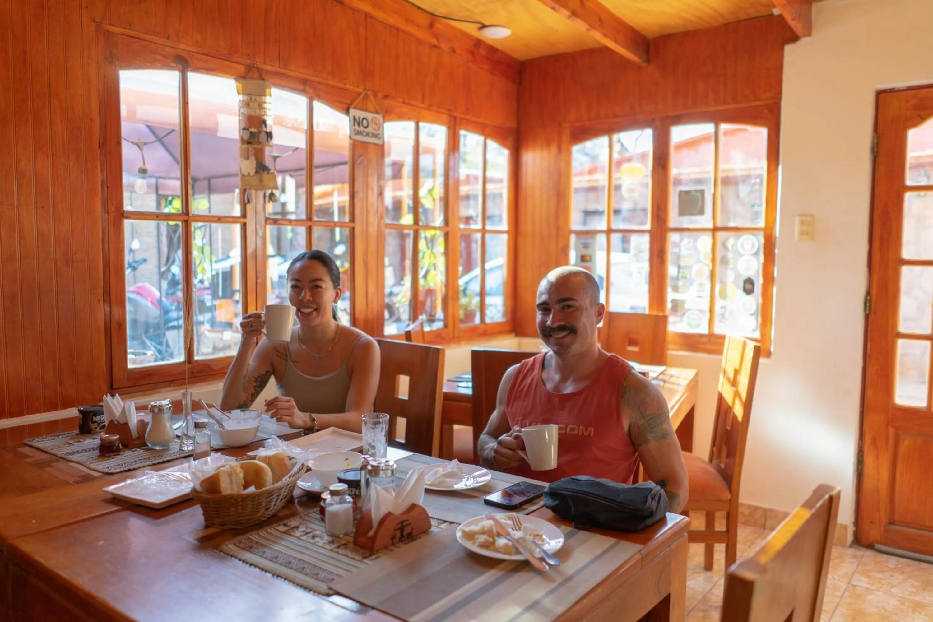 People in Hostal Katarpe