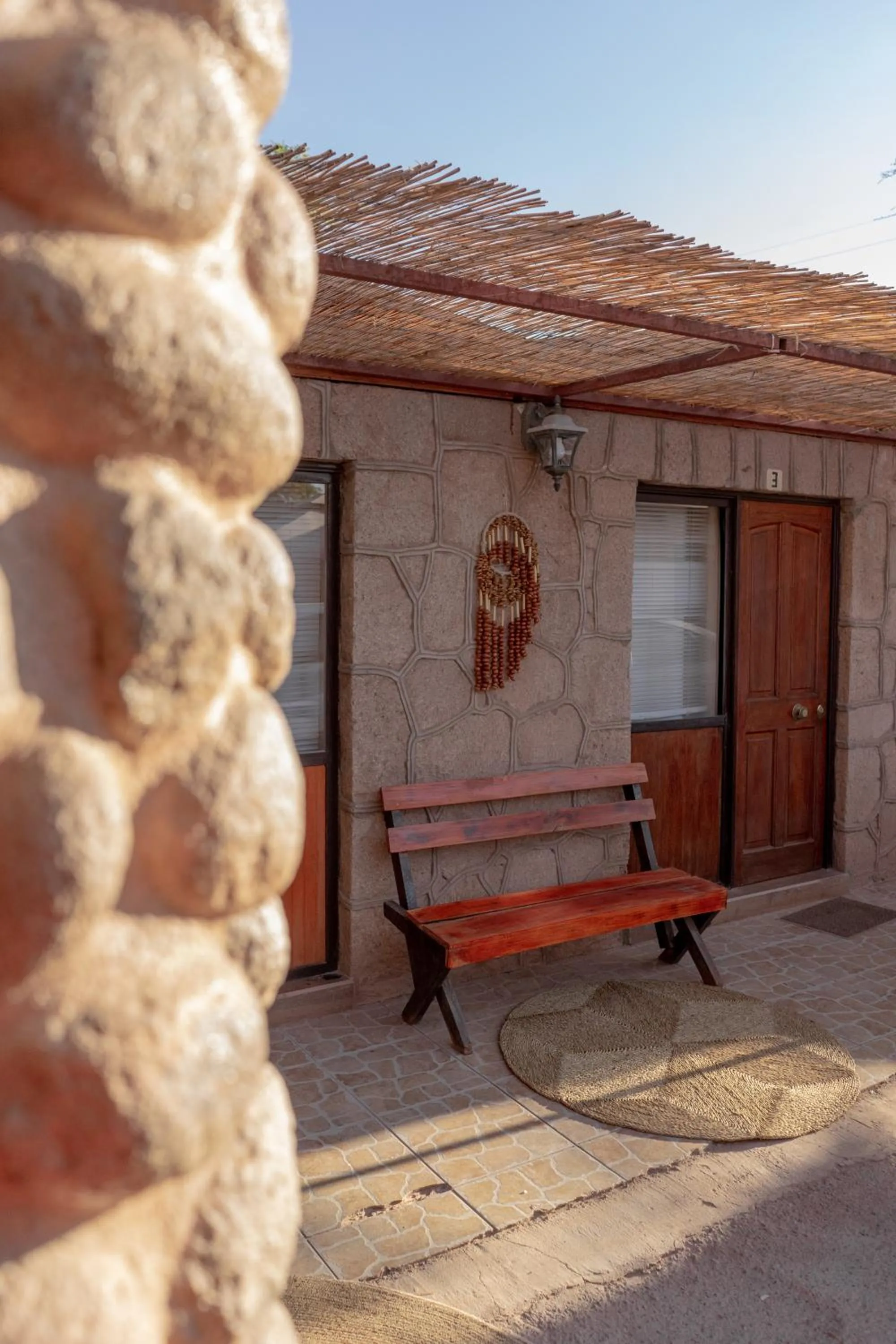 Property building in Hostal Katarpe