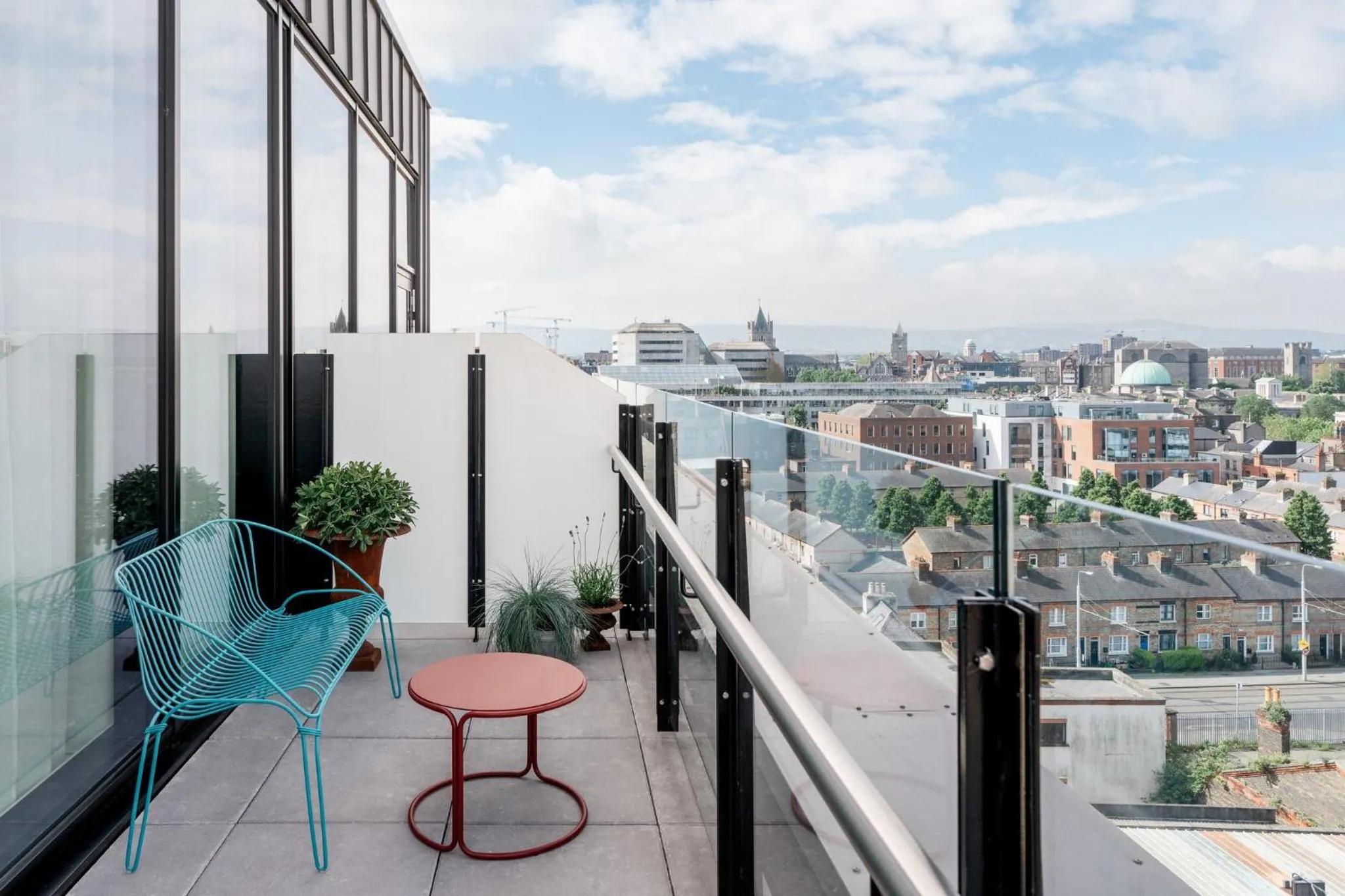 Balcony/Terrace in Ruby Molly Hotel Dublin