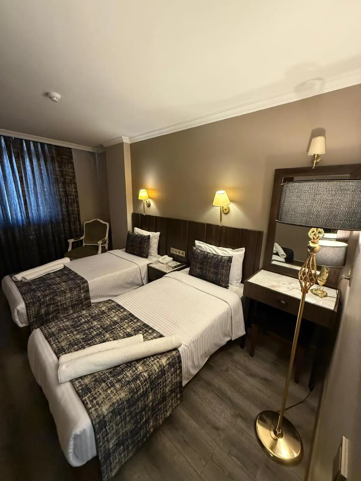 Bed in Green Anka Hotel