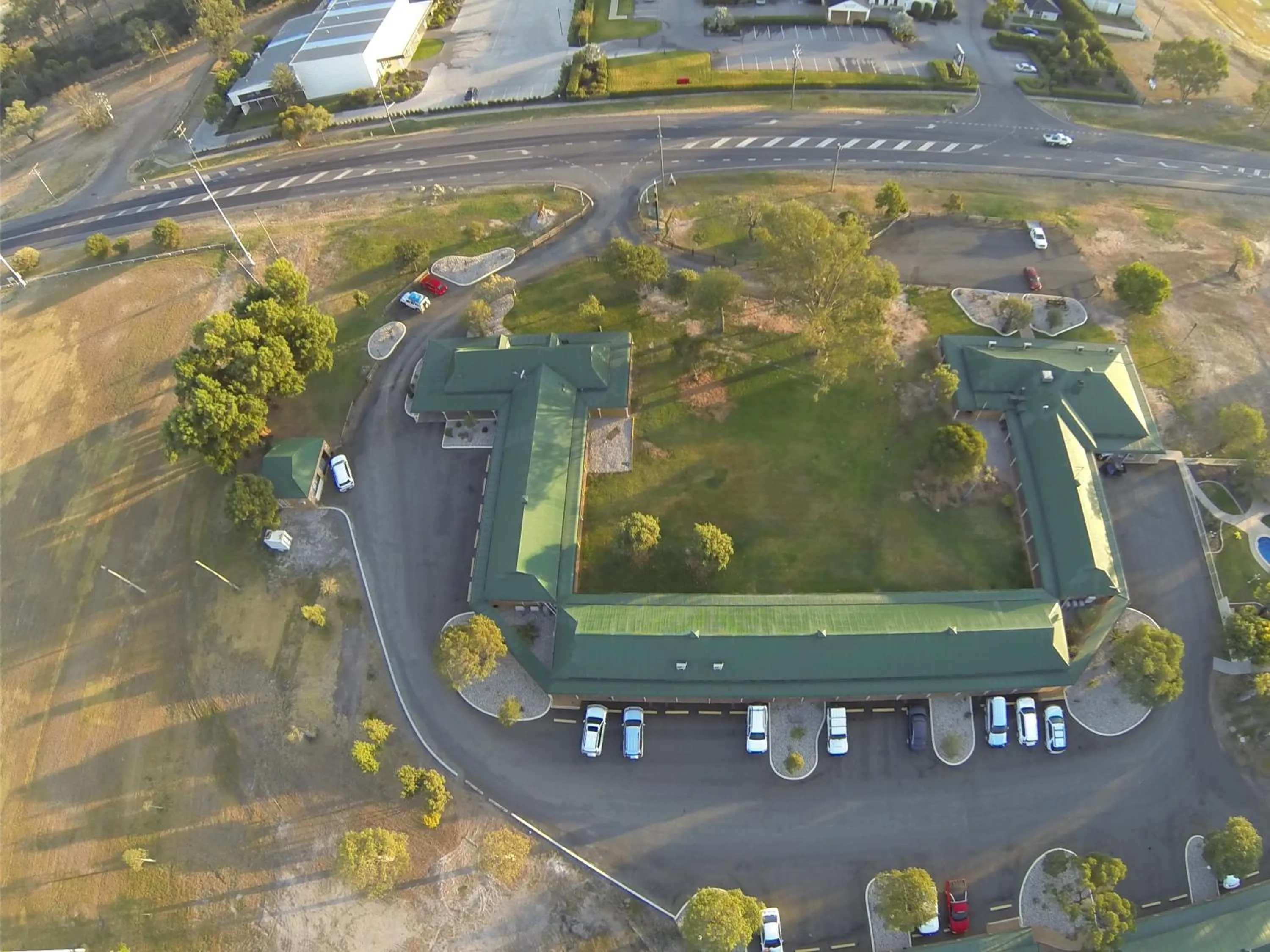 Bird's eye view in Overlander Homestead Motel