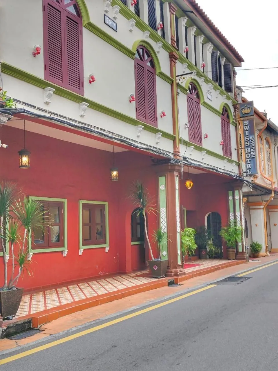 Facade/entrance in Swiss Hotel Heritage Boutique Melaka