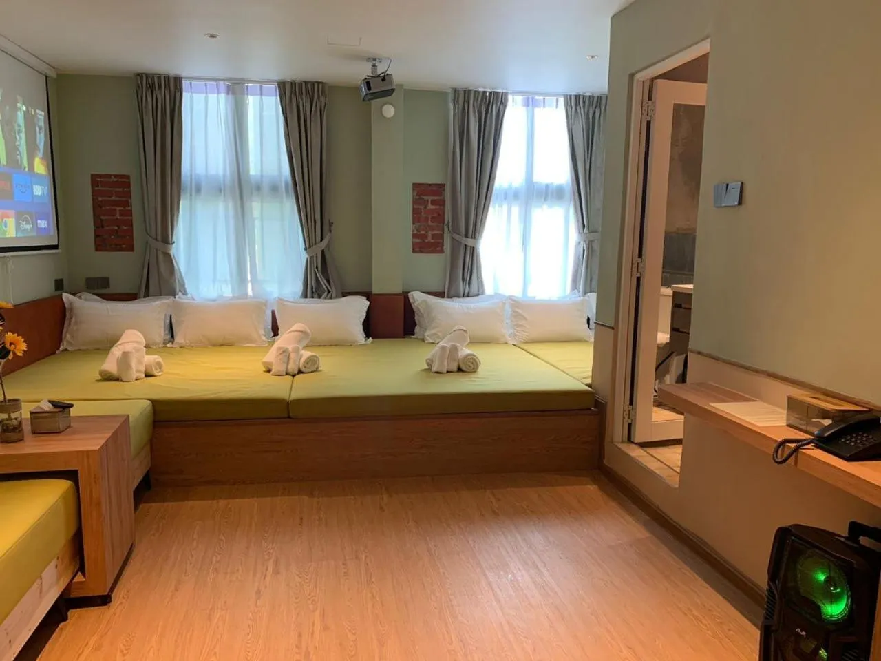 Seating area, Bed in Swiss Hotel Heritage Boutique Melaka