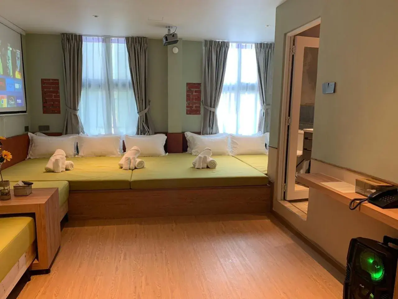 Premier Tatami Suite with Sofa Bed and Karaoke Speaker in Swiss Hotel Heritage Boutique Melaka Premier Tatami Suite with Sofa Bed and Karaoke Speaker in Swiss Hotel Heritage Boutique Melaka