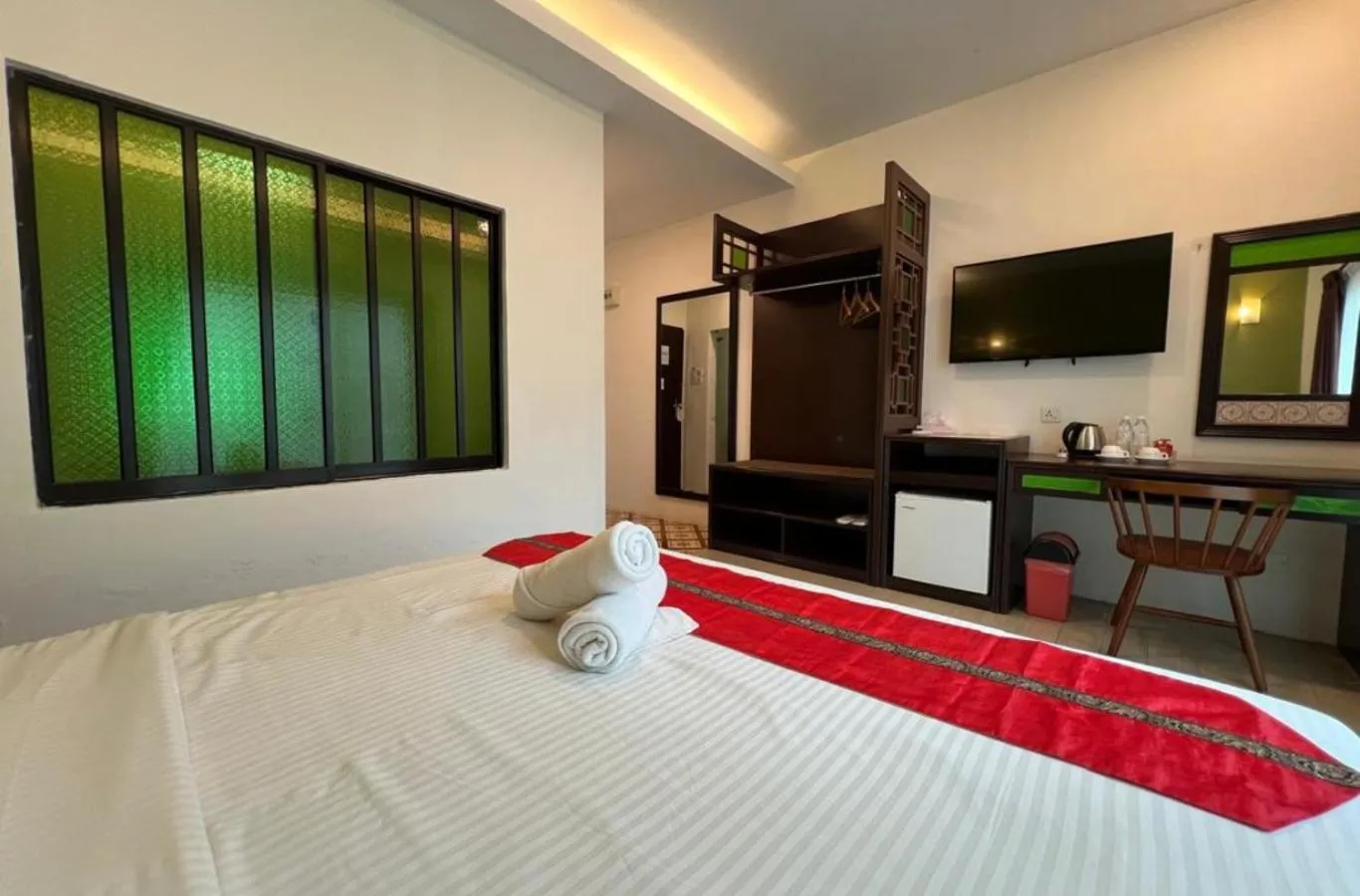 Bed in Swiss Hotel Heritage Boutique Melaka