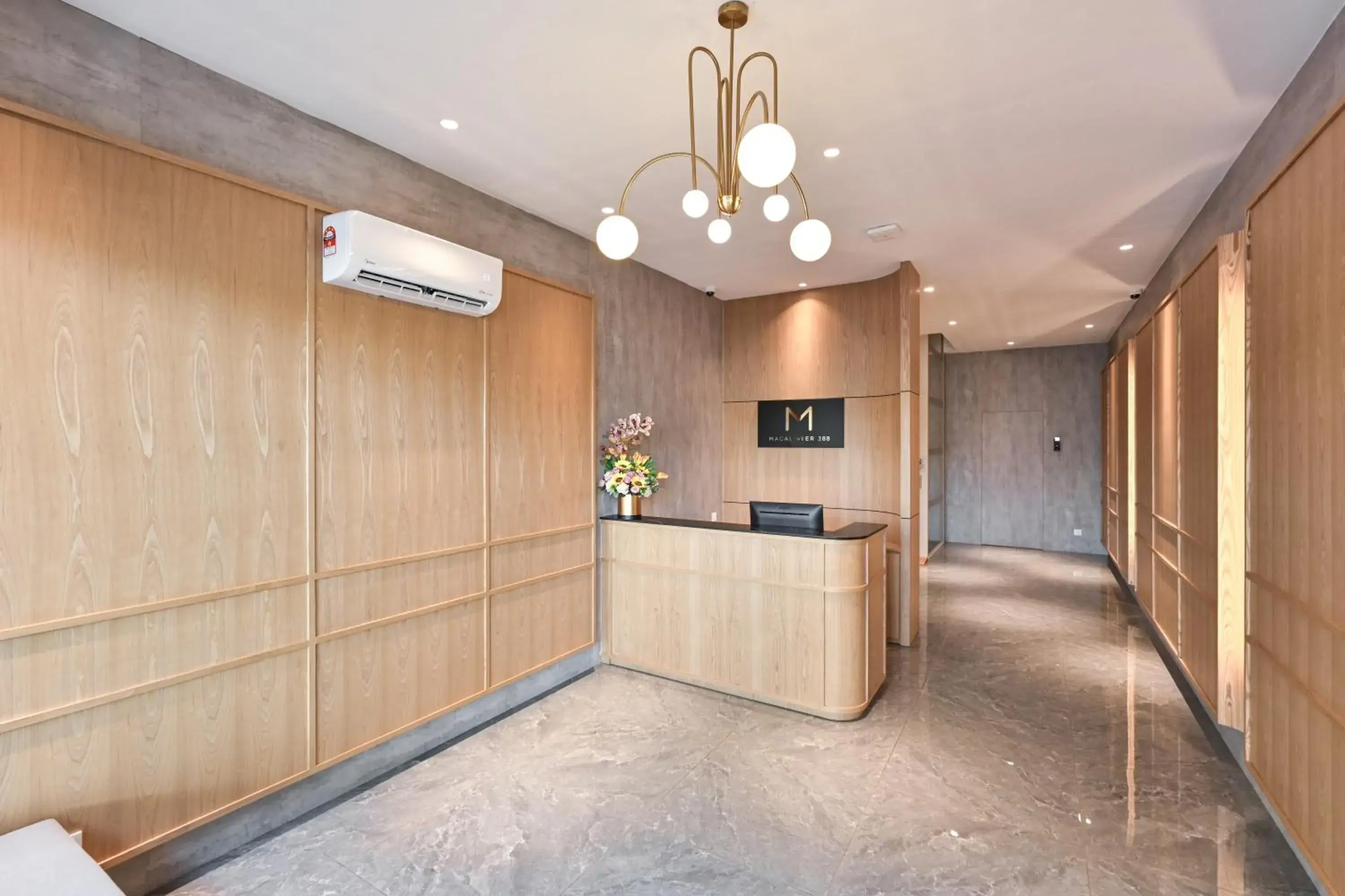 Lobby or reception in Macalister 288 Lobby or reception in Macalister 288