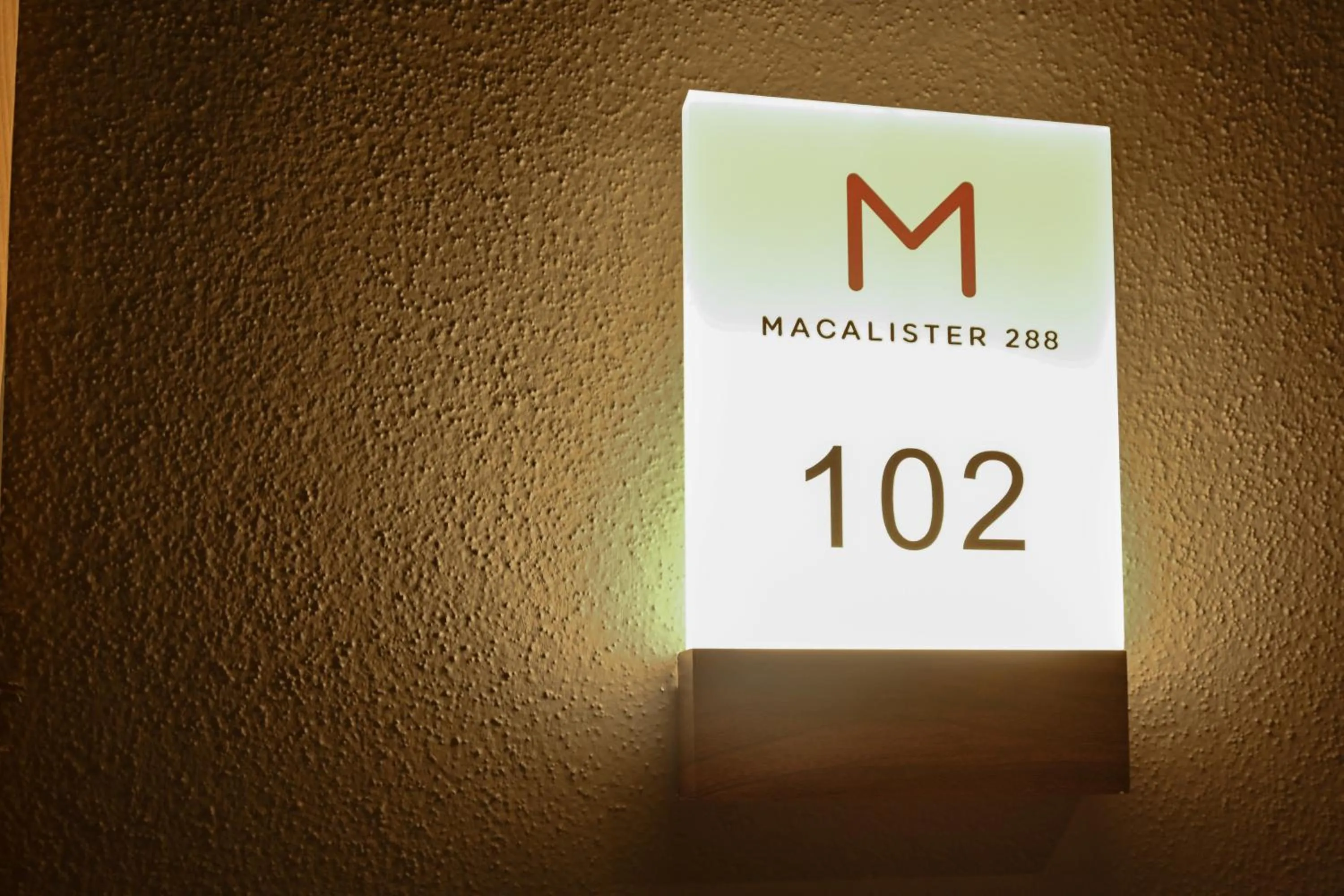 Property logo or sign in Macalister 288
