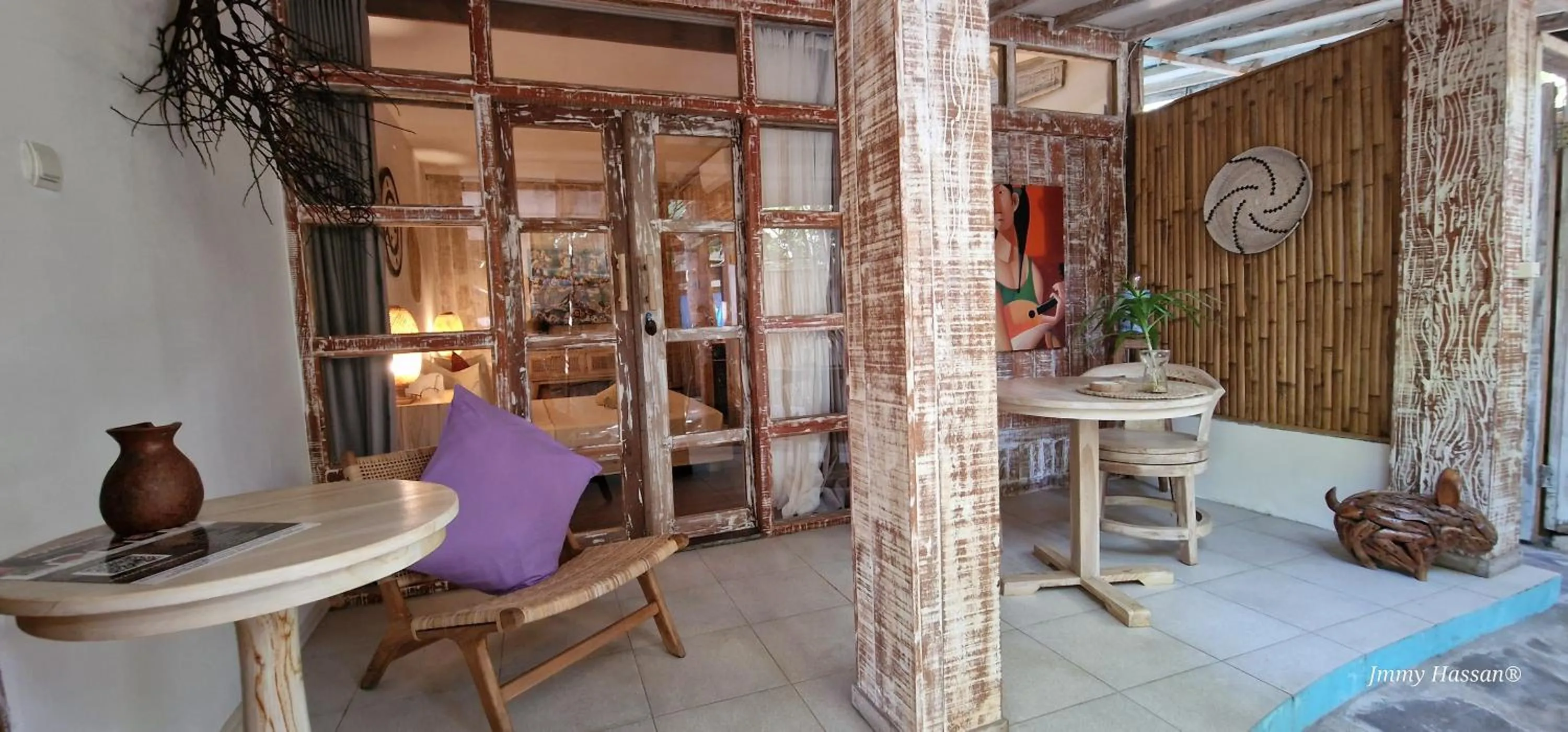 Seating area in Villas Light House - Eco-Traditional Joglo