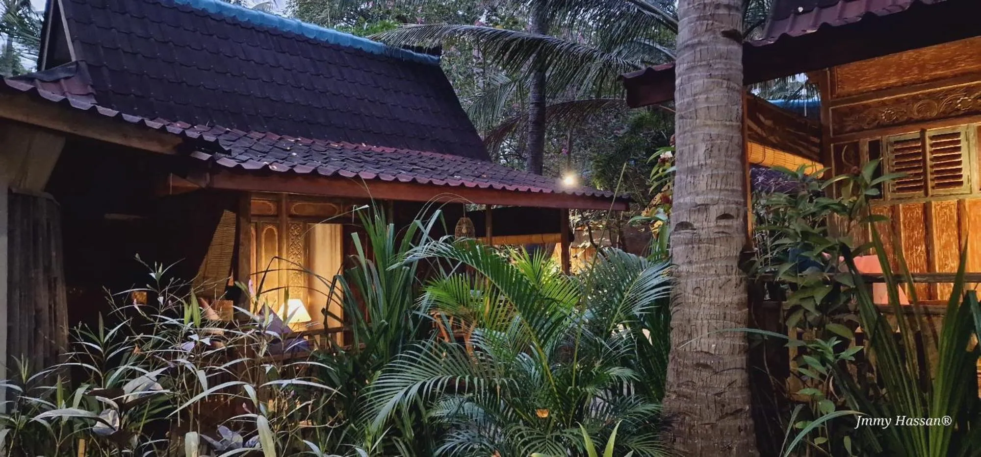 Garden view in Villas Light House - Eco-Traditional Joglo