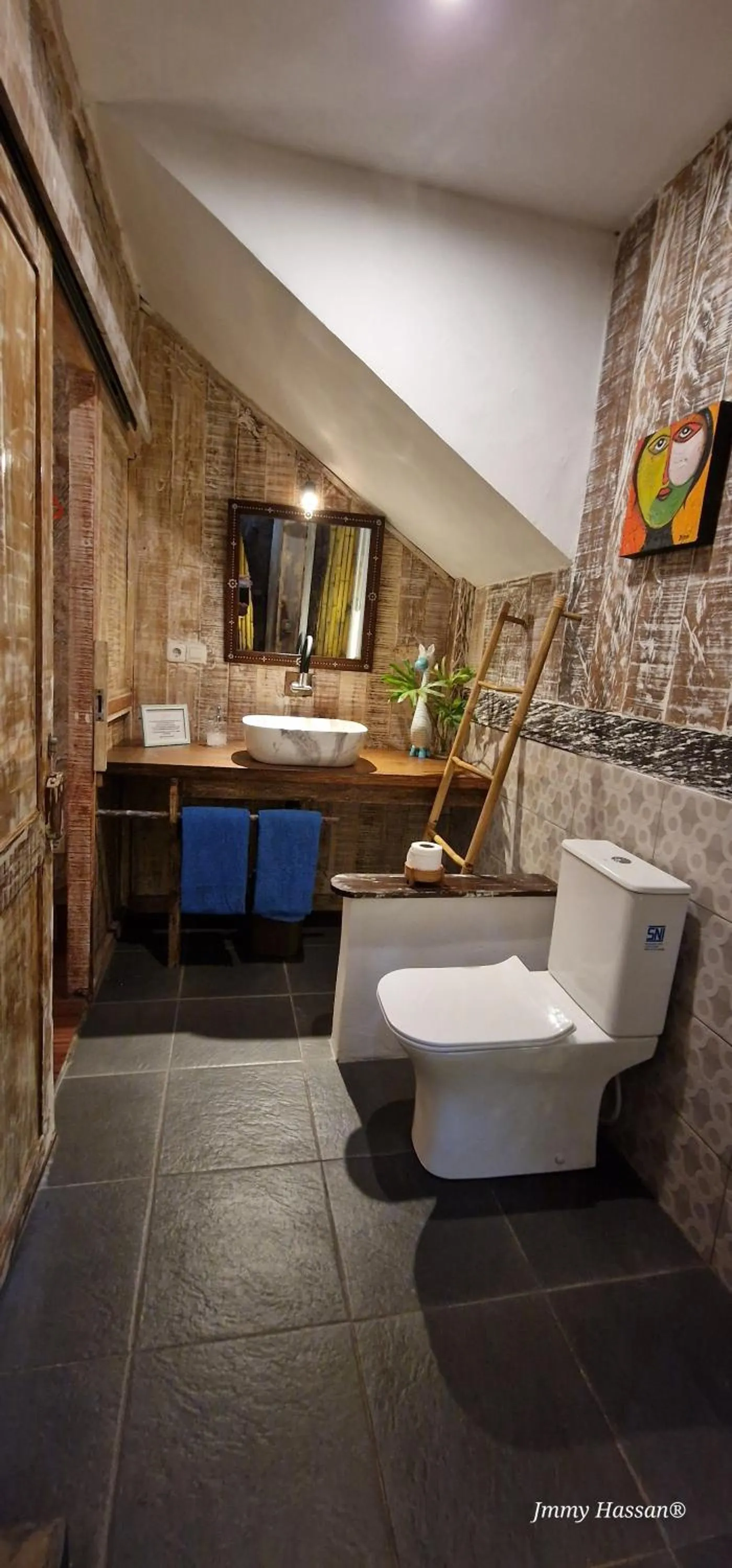 Bathroom in Villas Light House - Eco-Traditional Joglo