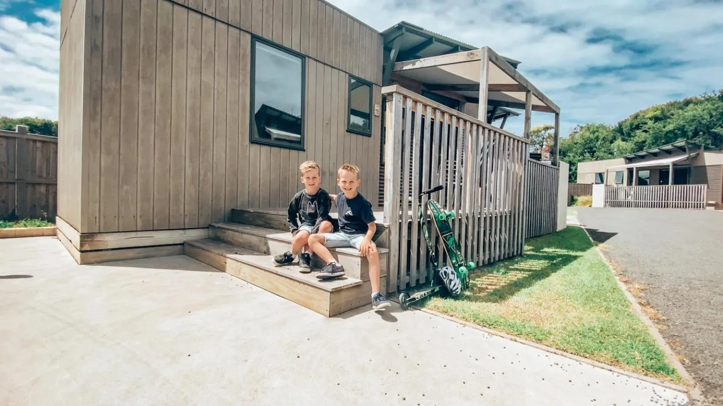 Property building in Surfside Holiday Park Warrnambool