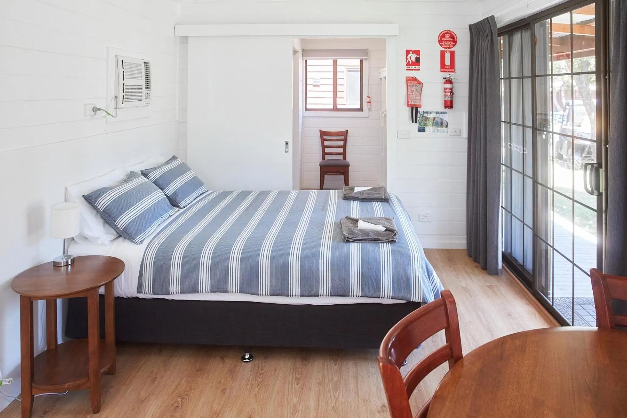 Bed in Surfside Holiday Park Warrnambool