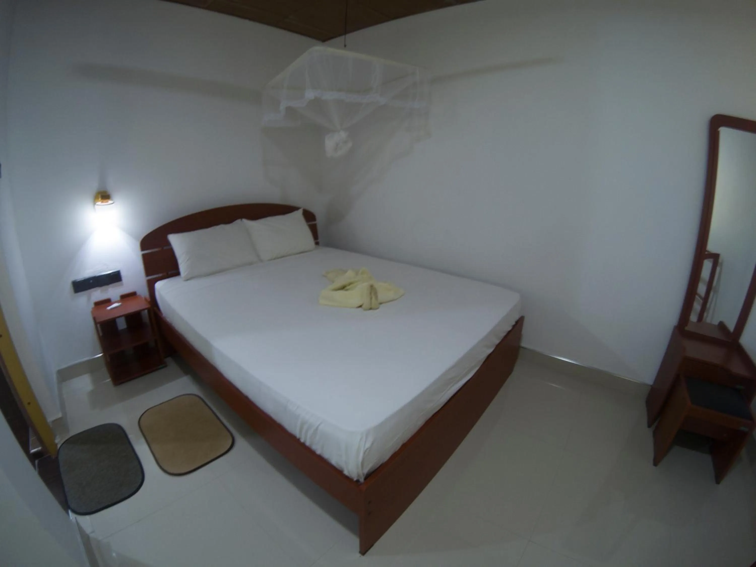 Bed in Palitha Homestay