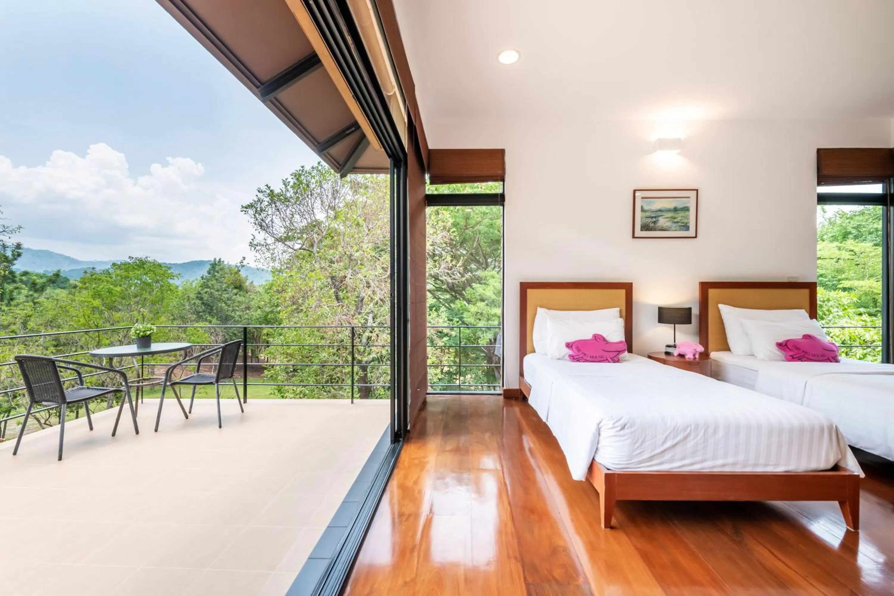 Bed in The Pig House Khao Yai - SHA Plus