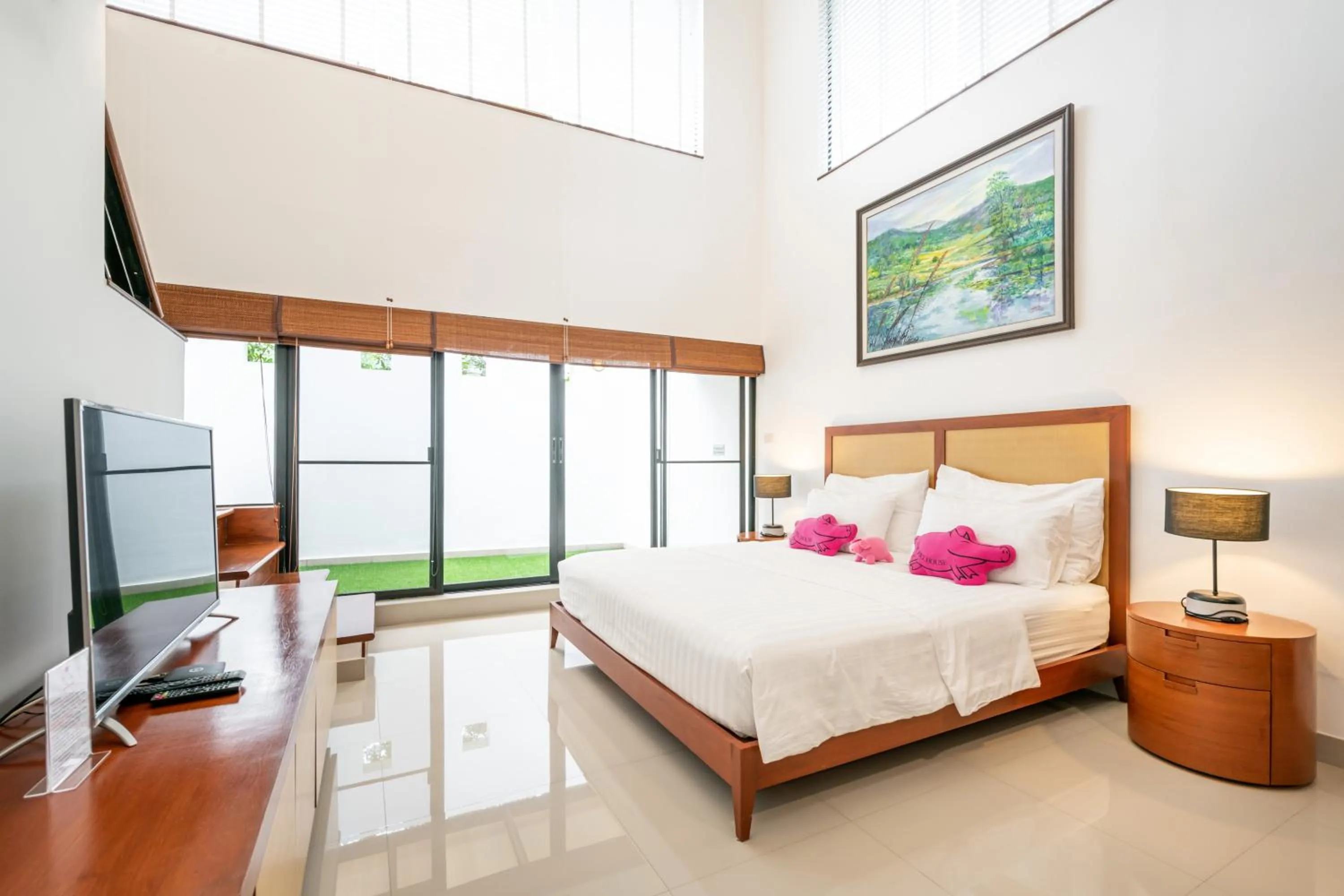 Bed in The Pig House Khao Yai - SHA Plus