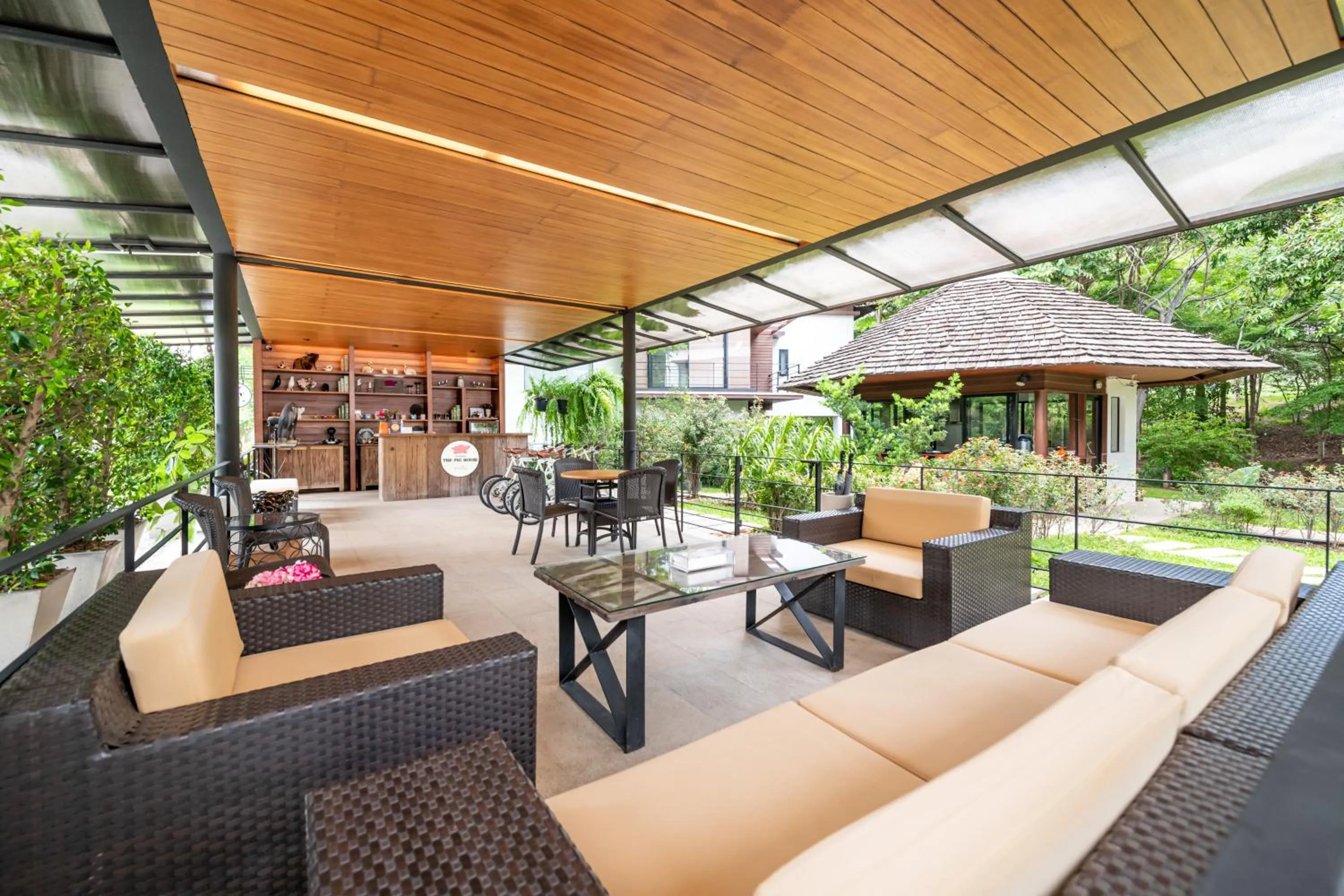 Lobby or reception in The Pig House Khao Yai - SHA Plus