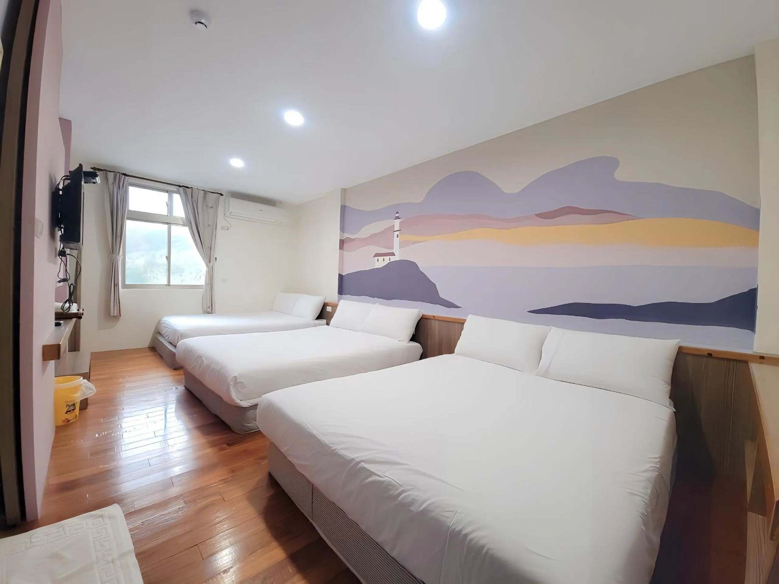 Bed in Star-Moon B&B Green Island