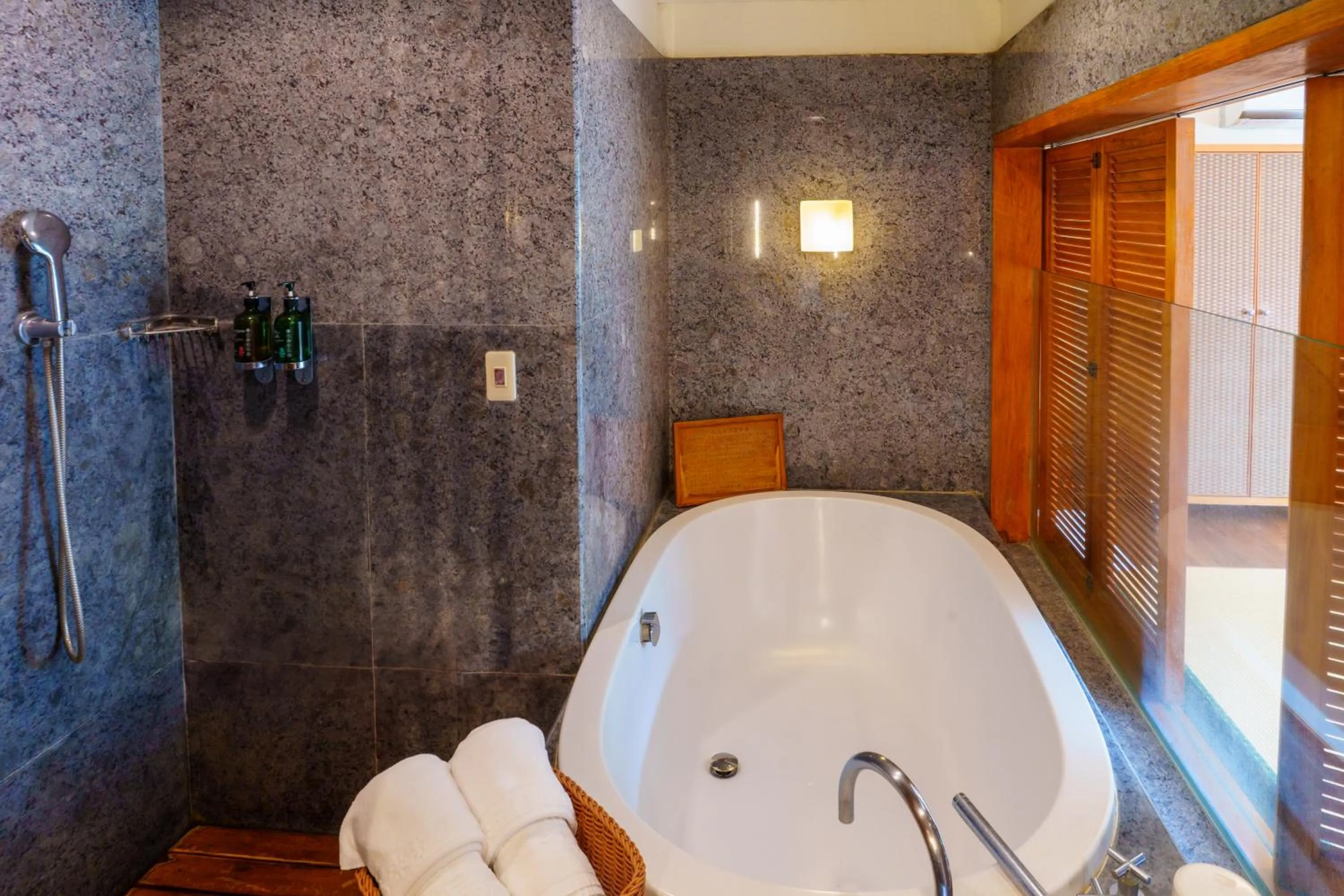 Shower in Spring Spa Hotel