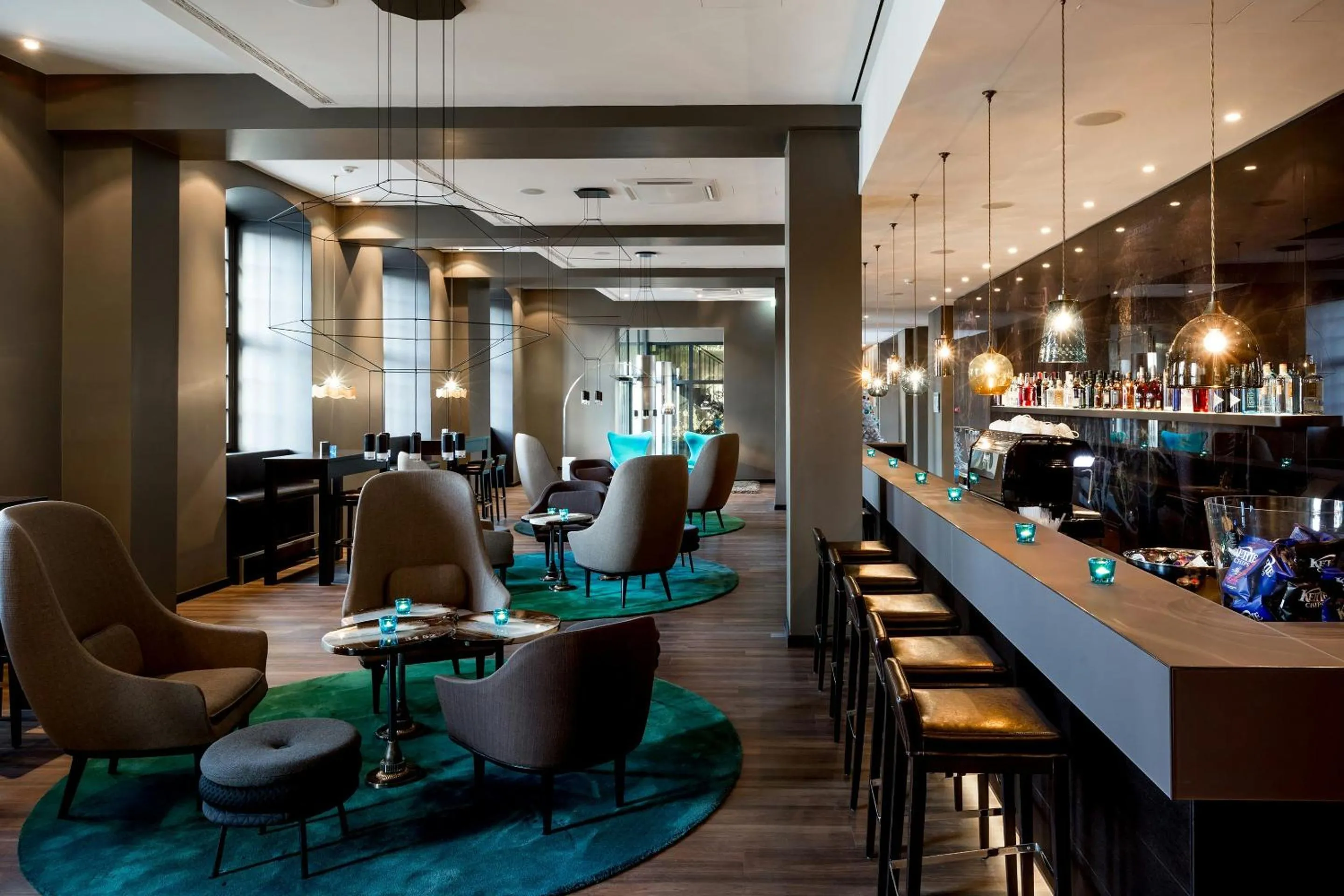 Lounge or bar in Motel One Magdeburg