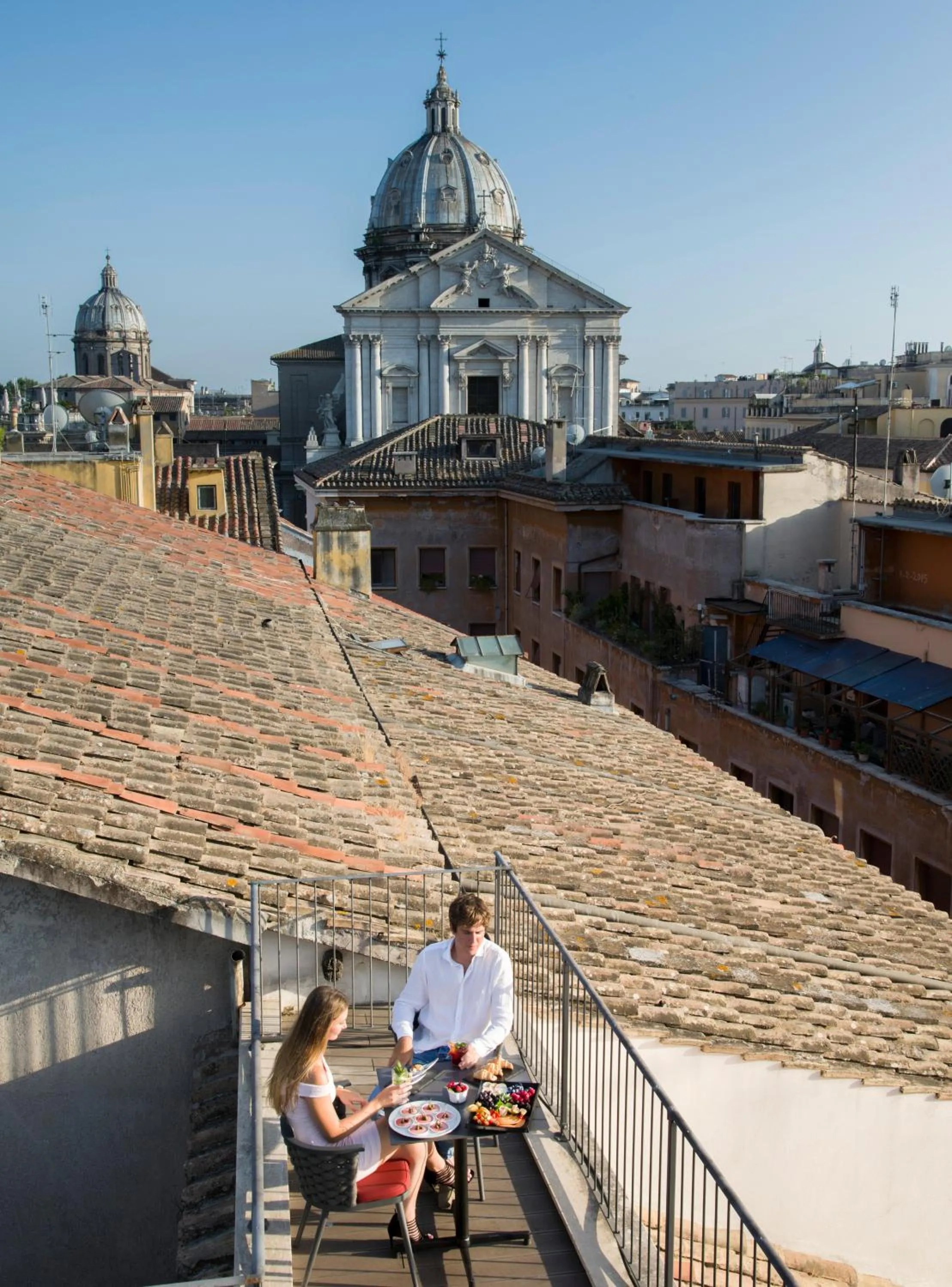 Balcony/Terrace in Palazzo Navona Hotel