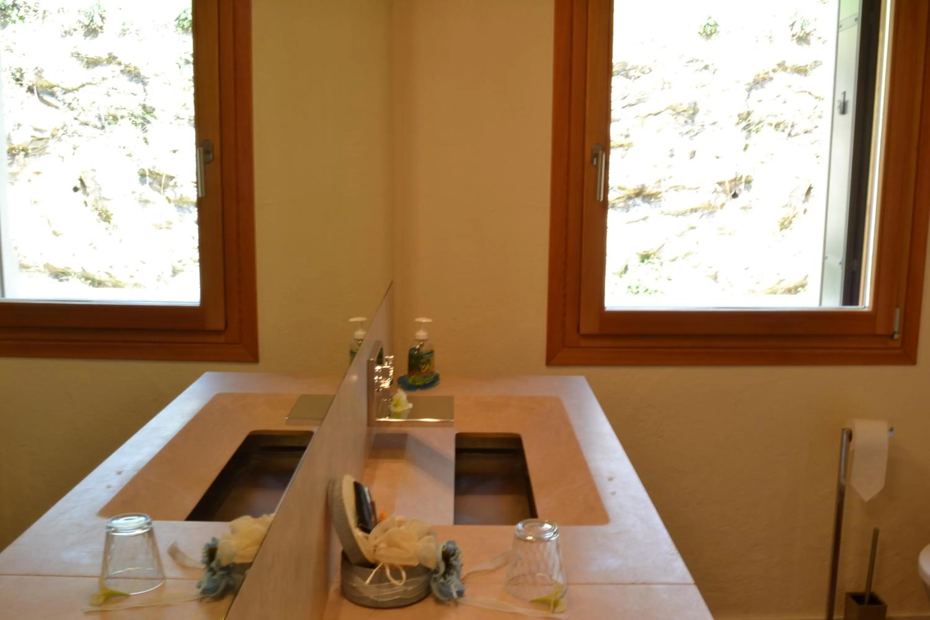 Bathroom, Bed in Casale La Rocchetta