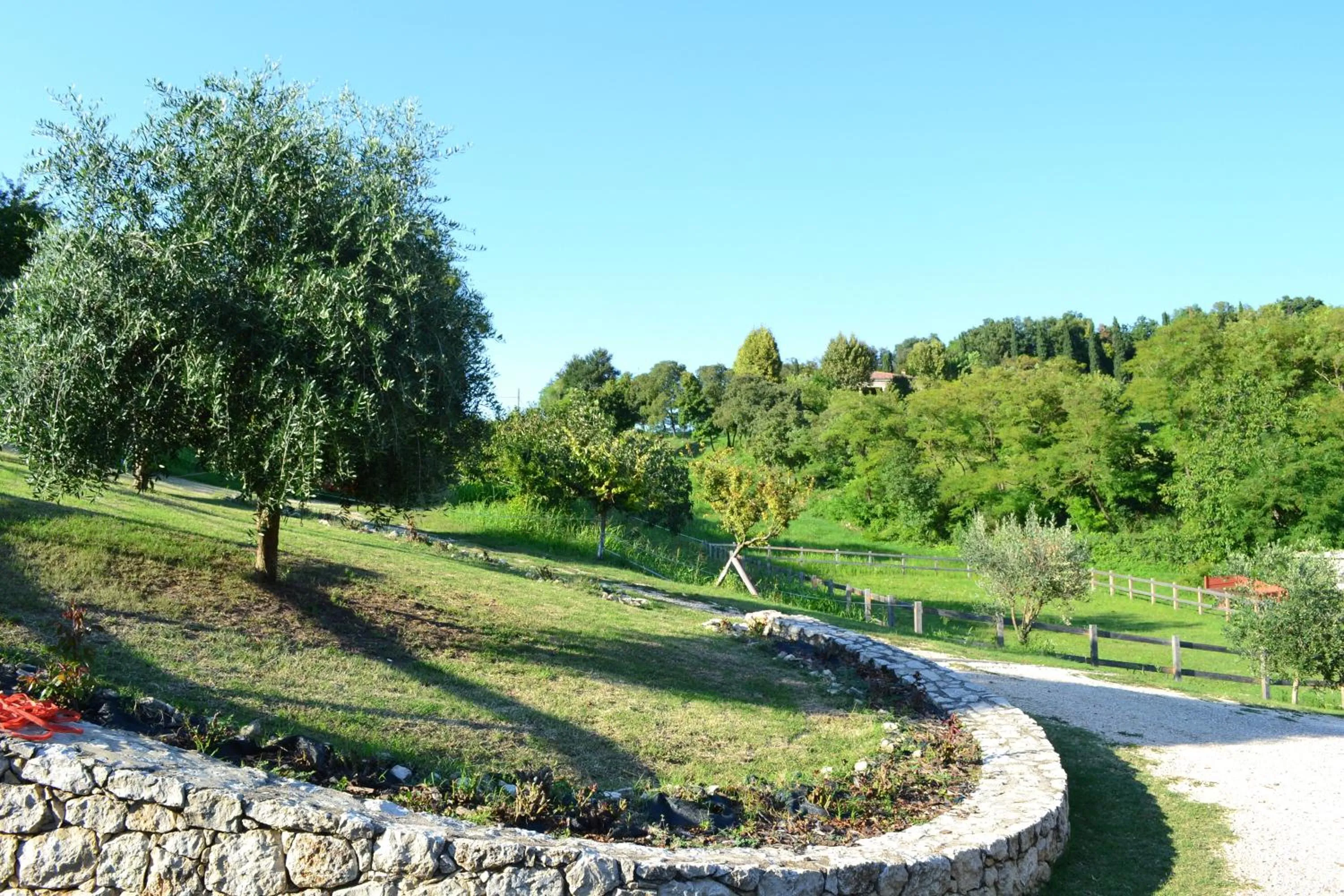 Garden view in Casale La Rocchetta