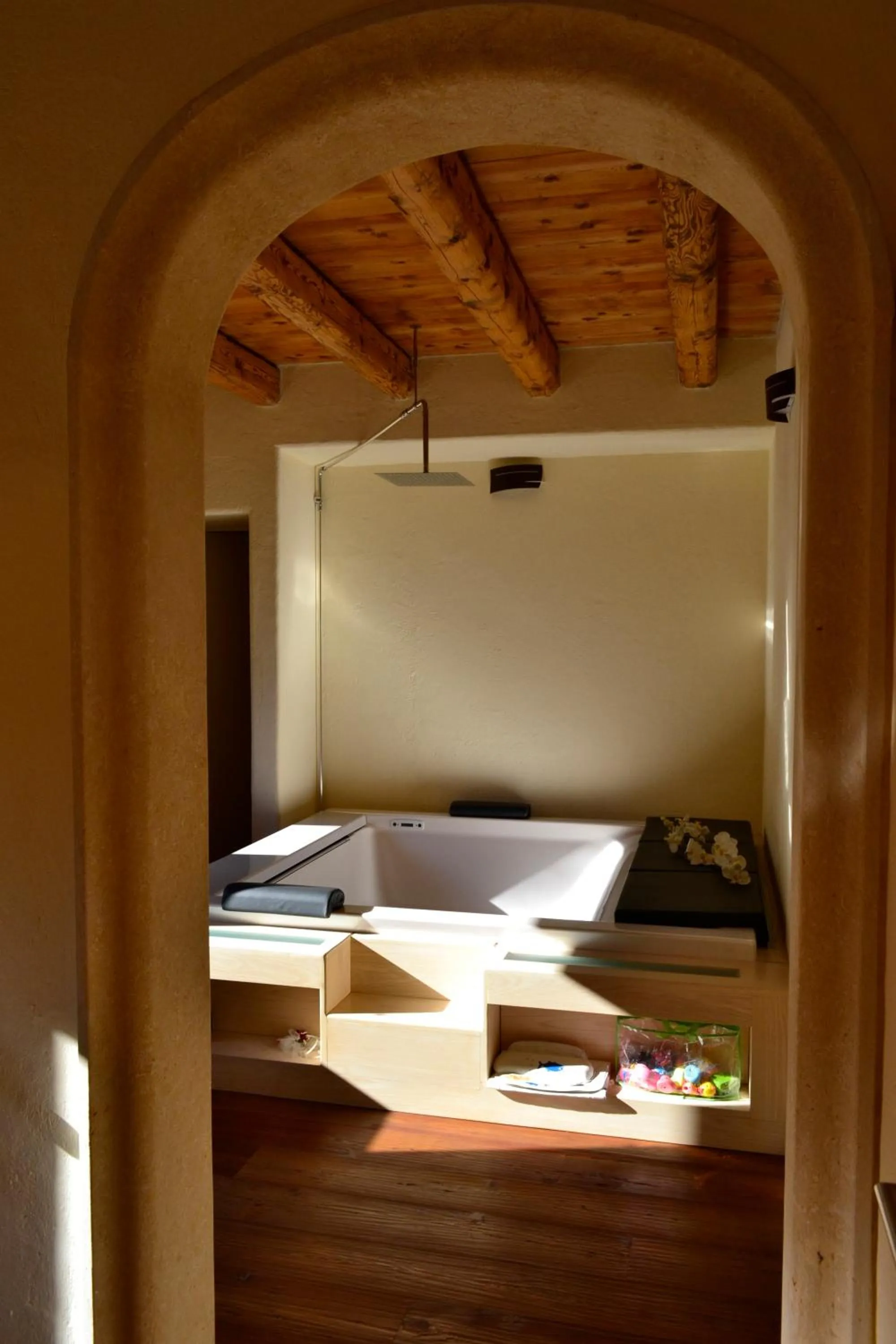 Bathroom, Bed in Casale La Rocchetta