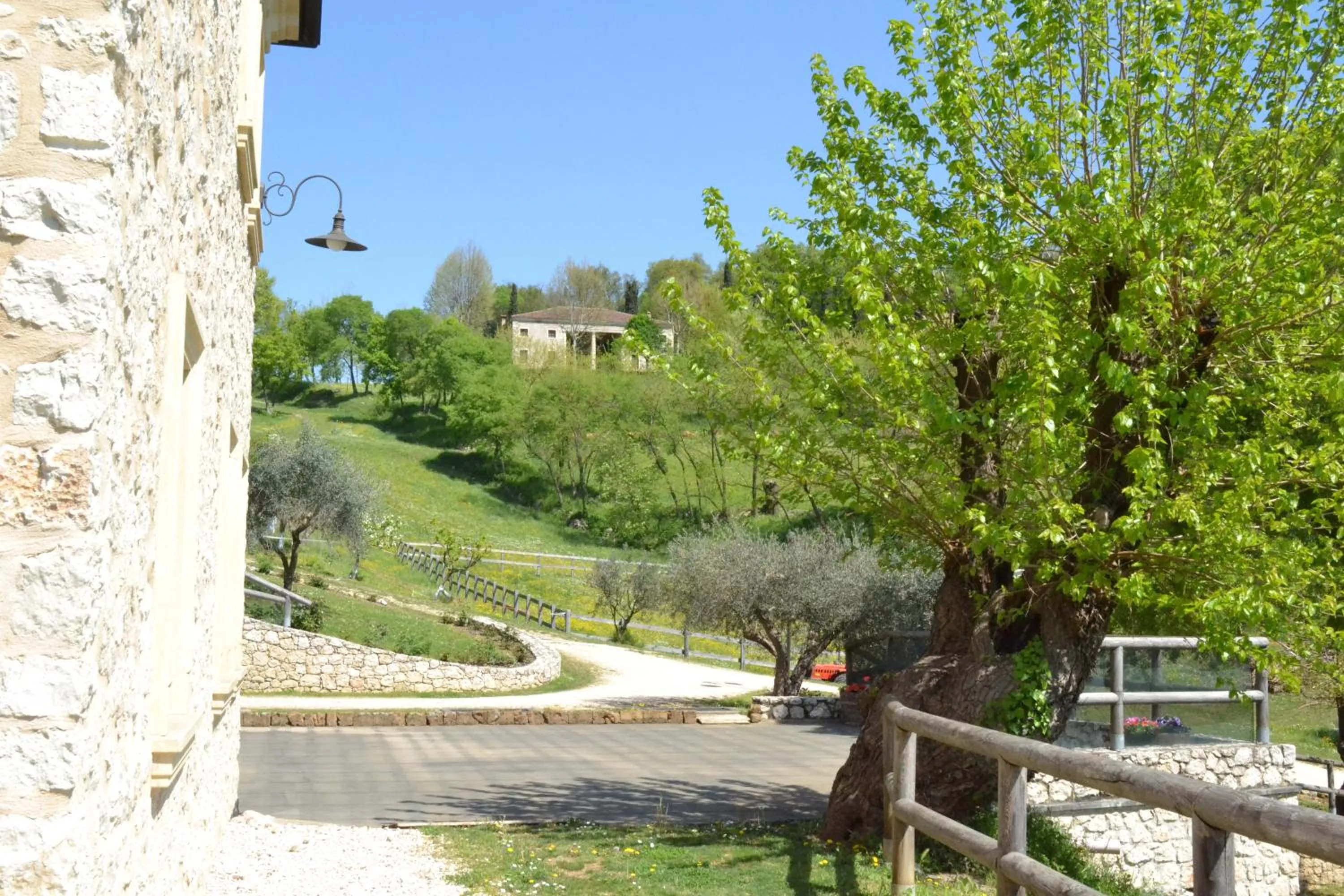 Garden view in Casale La Rocchetta