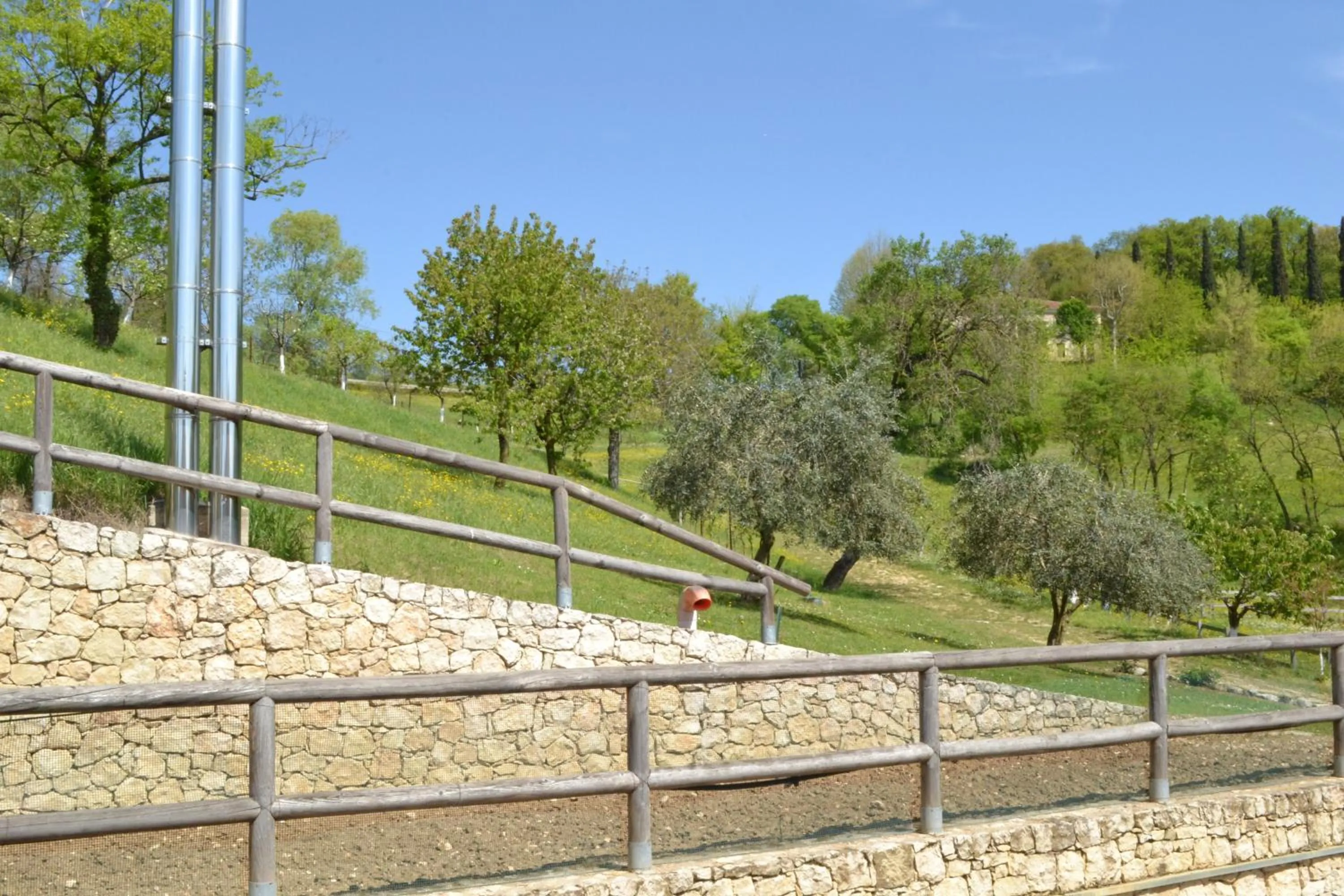 Garden view in Casale La Rocchetta