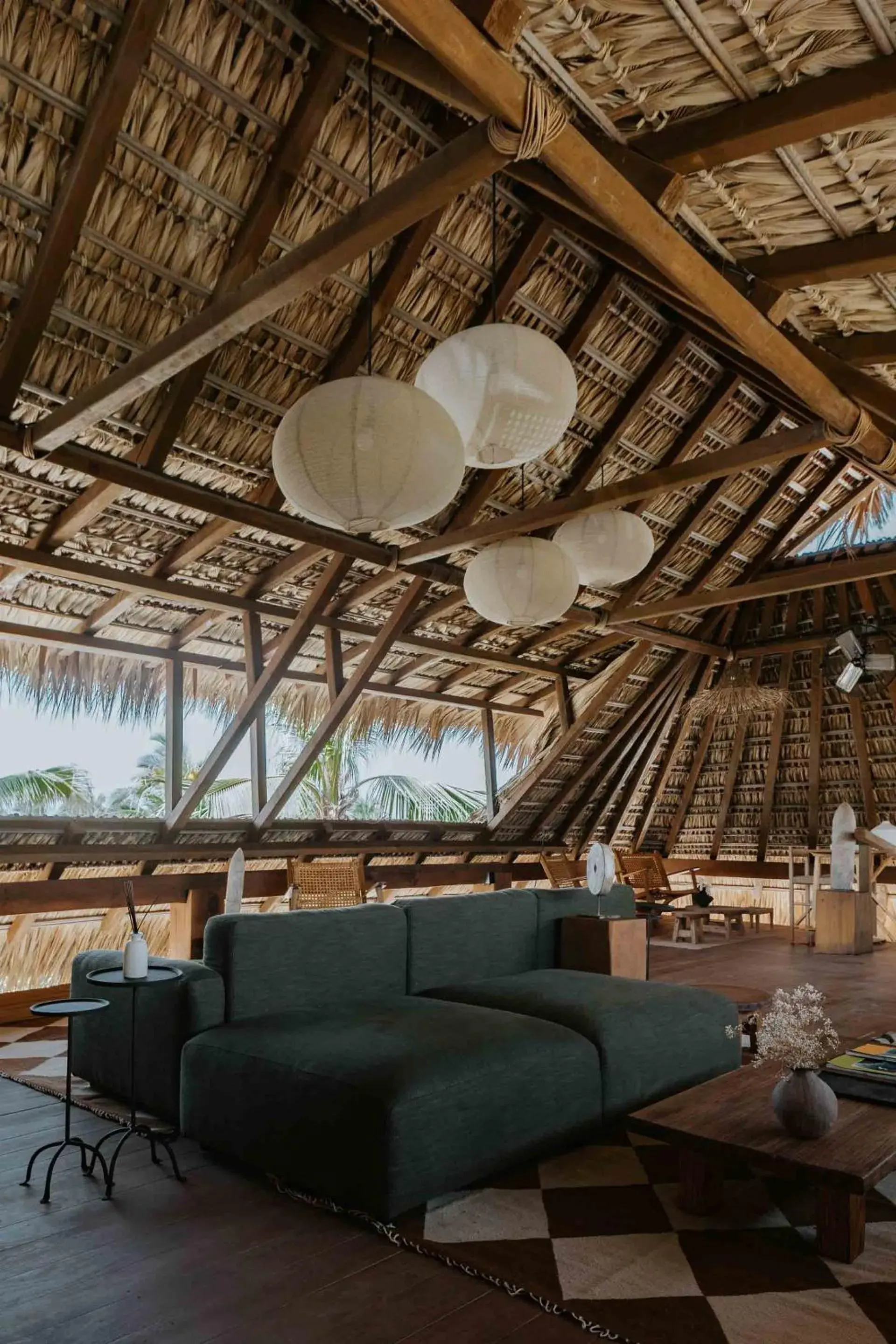 Seating area in Casa Yuma, Puerto Escondido Seating area in Casa Yuma, Puerto Escondido