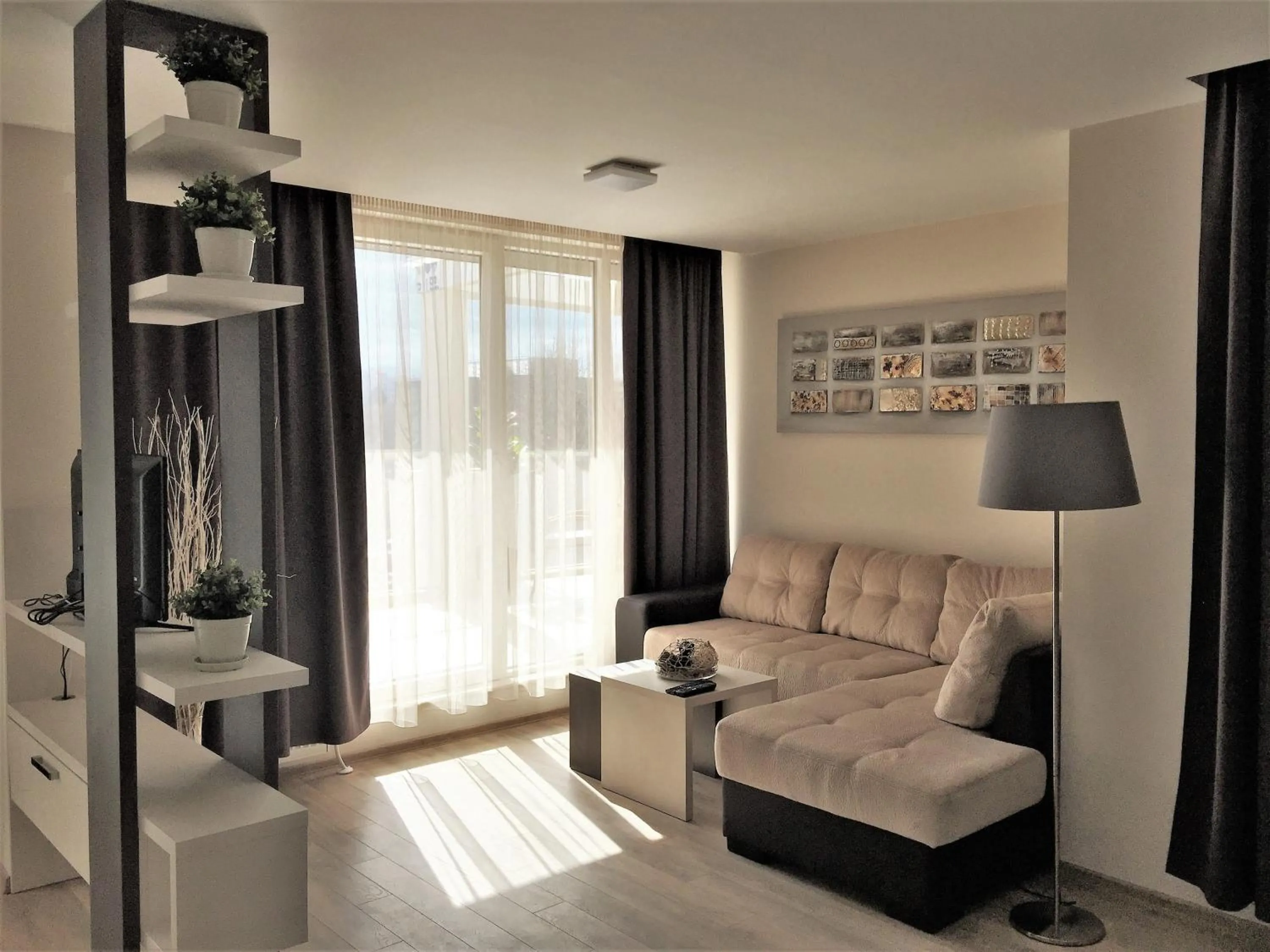 Living room in Sky Apartments