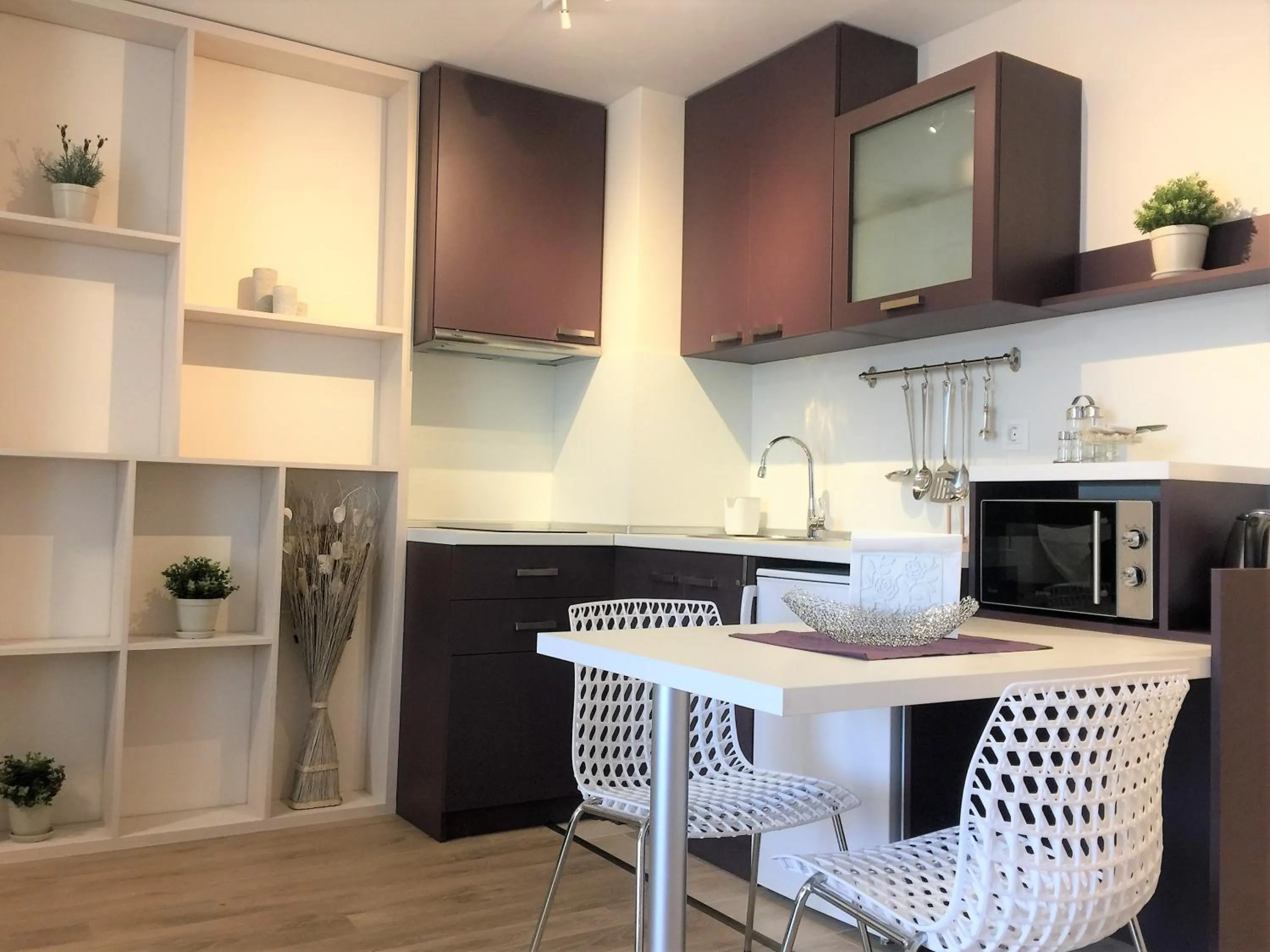Dining area in Sky Apartments