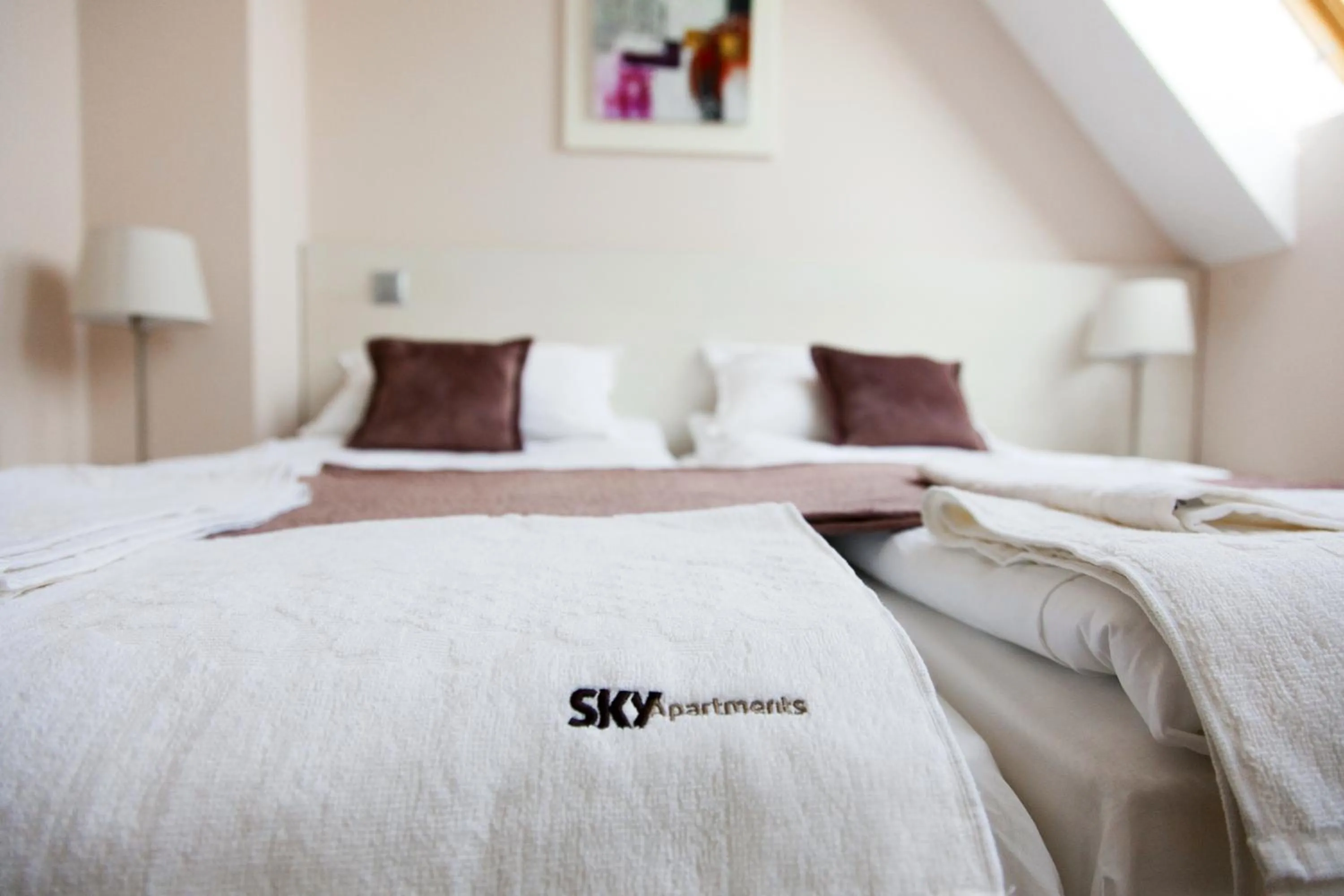 Bed in Sky Apartments