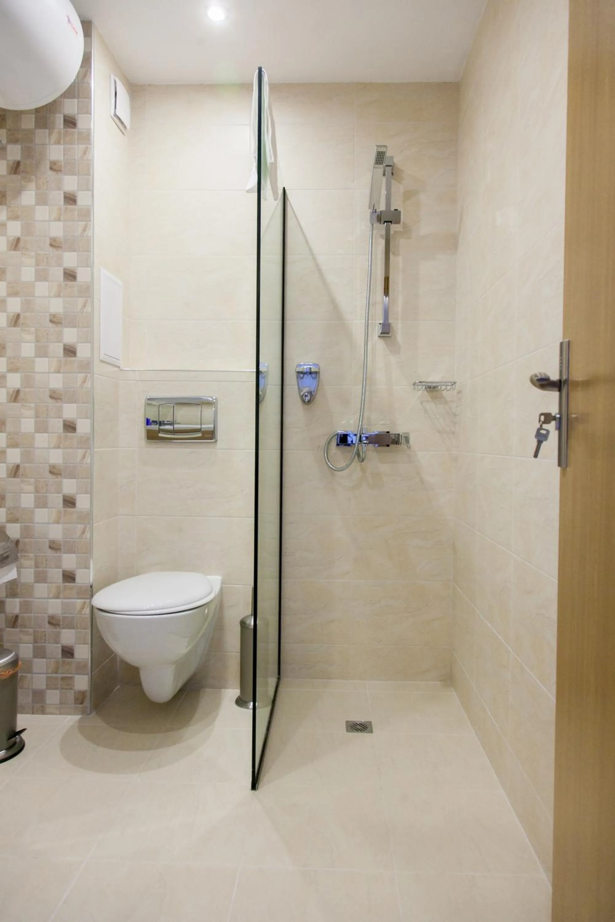 Shower in Sky Apartments