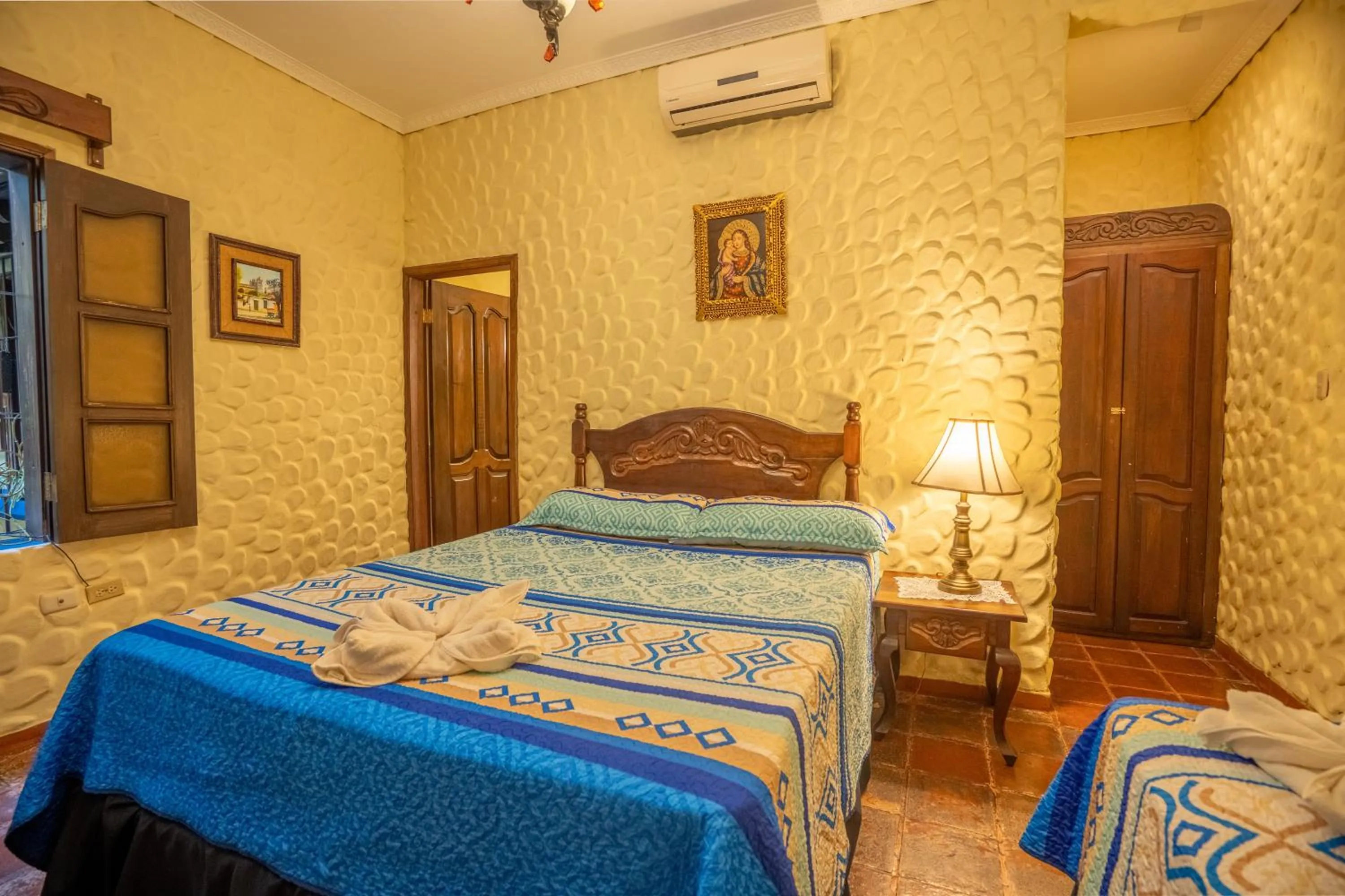 Bed in Hotel Caxa Real