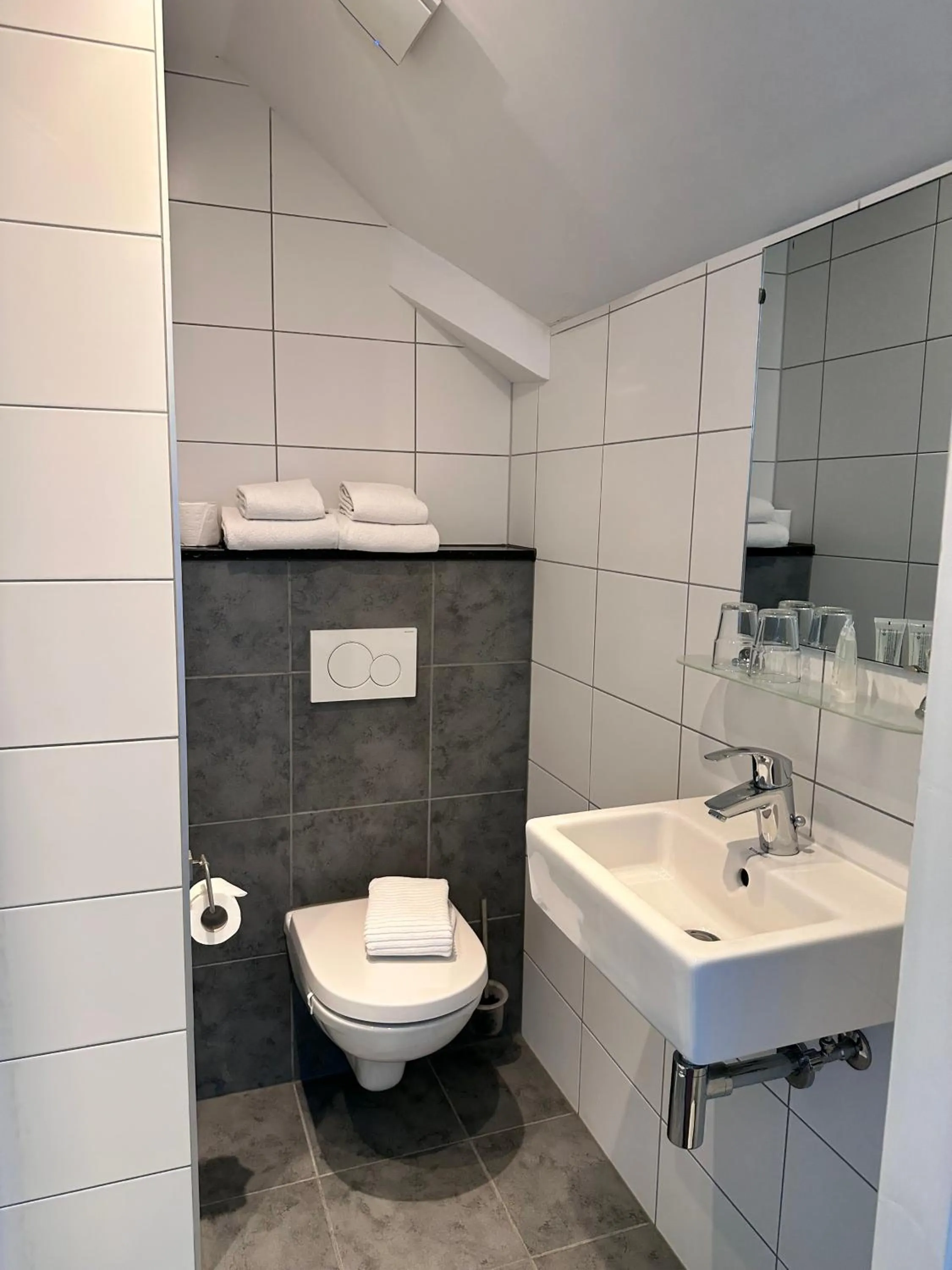 Toilet in Hotel De Lange Akker