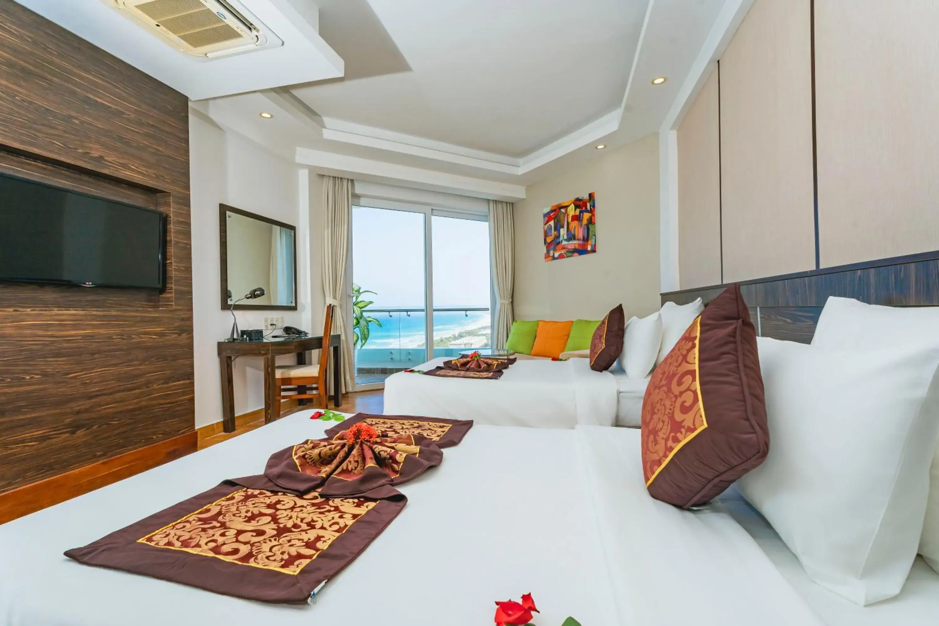 Bedroom, Bed in Ocean Waves Resort Cam Ranh Bedroom, Bed in Ocean Waves Resort Cam Ranh