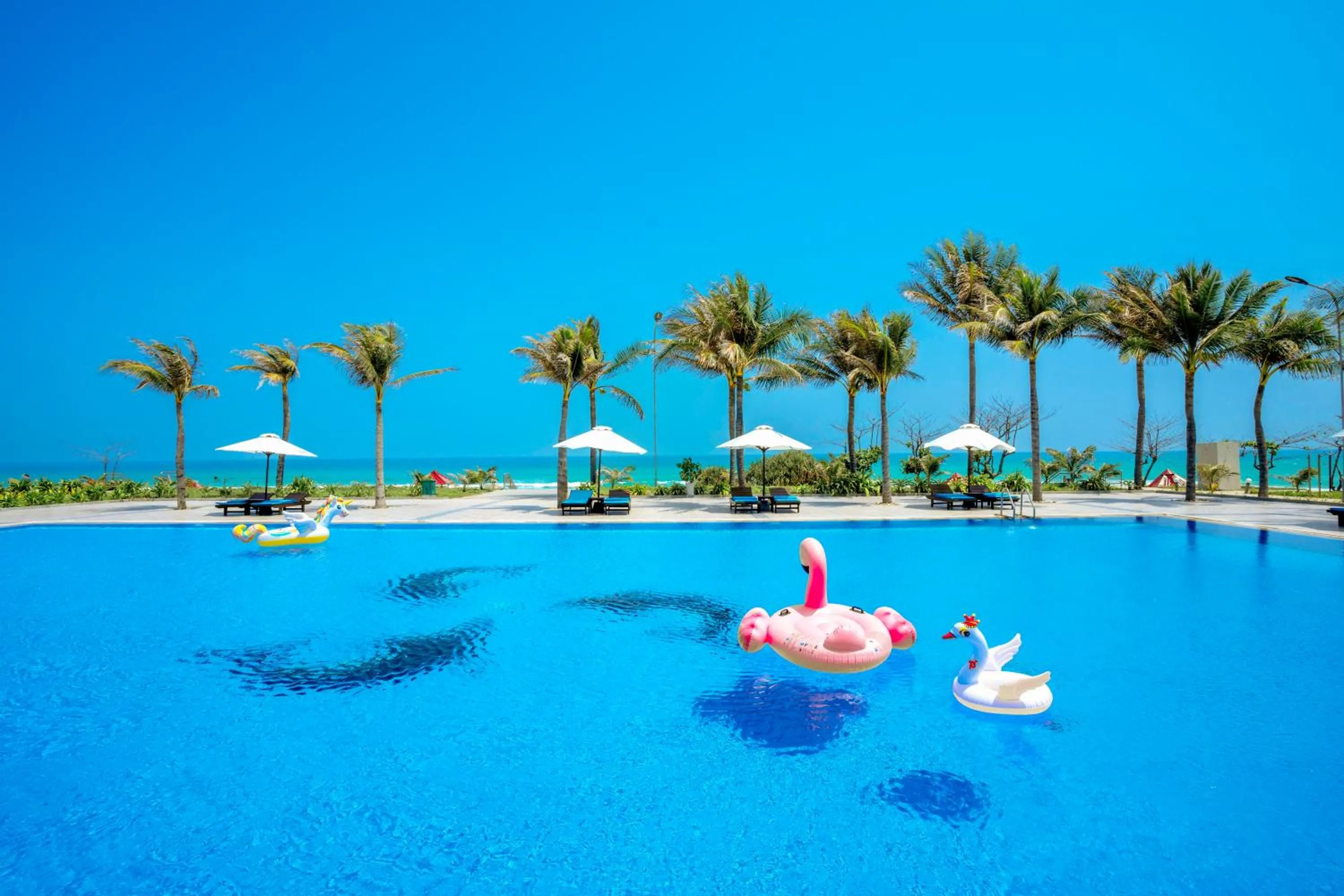 Swimming pool in Ocean Waves Resort Cam Ranh
