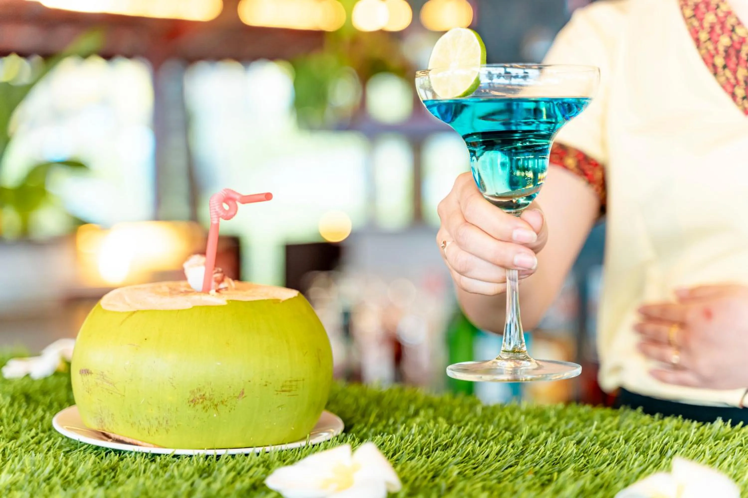 Food and drinks in Ocean Waves Resort Cam Ranh