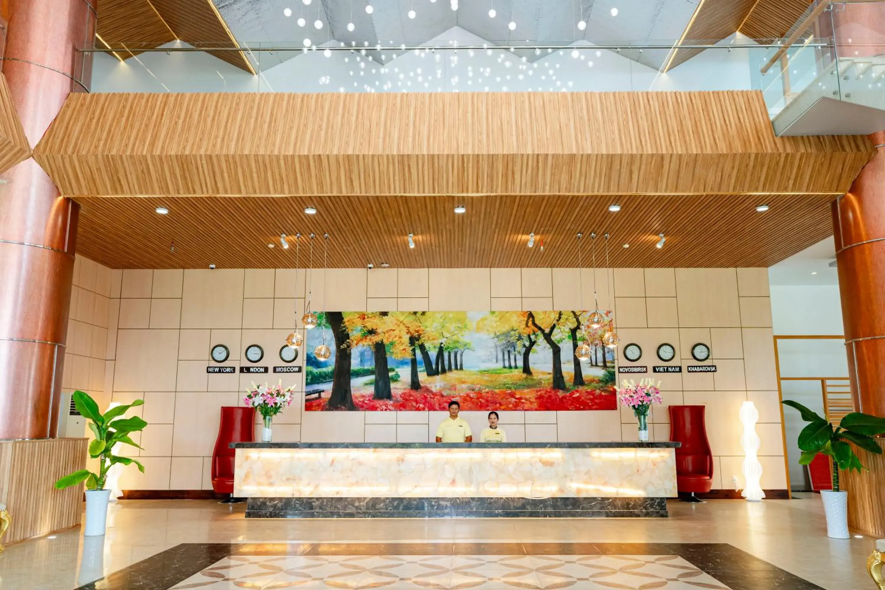 Lobby or reception in Ocean Waves Resort Cam Ranh Lobby or reception in Ocean Waves Resort Cam Ranh