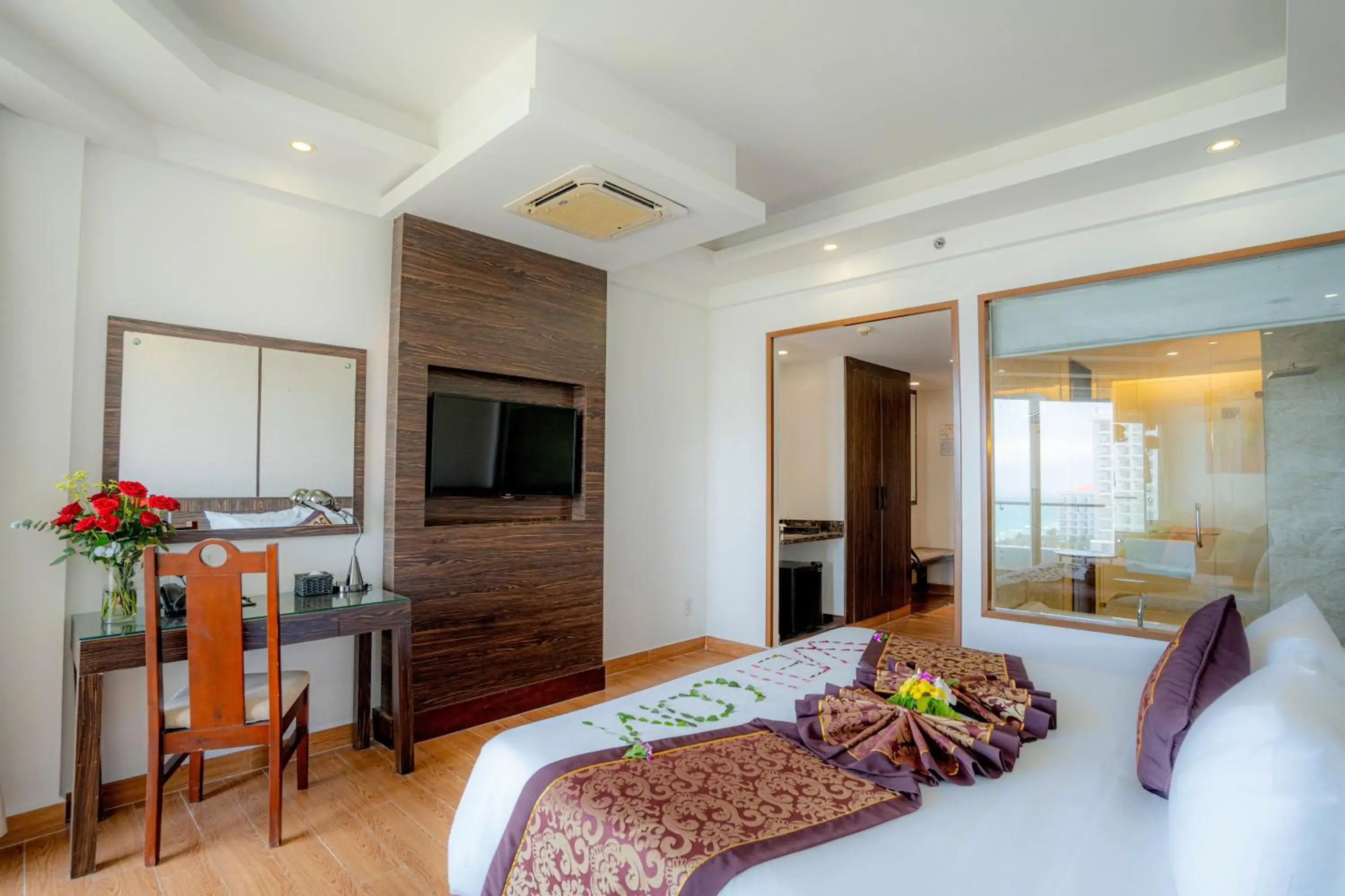 Bedroom, Bed in Ocean Waves Resort Cam Ranh Bedroom, Bed in Ocean Waves Resort Cam Ranh