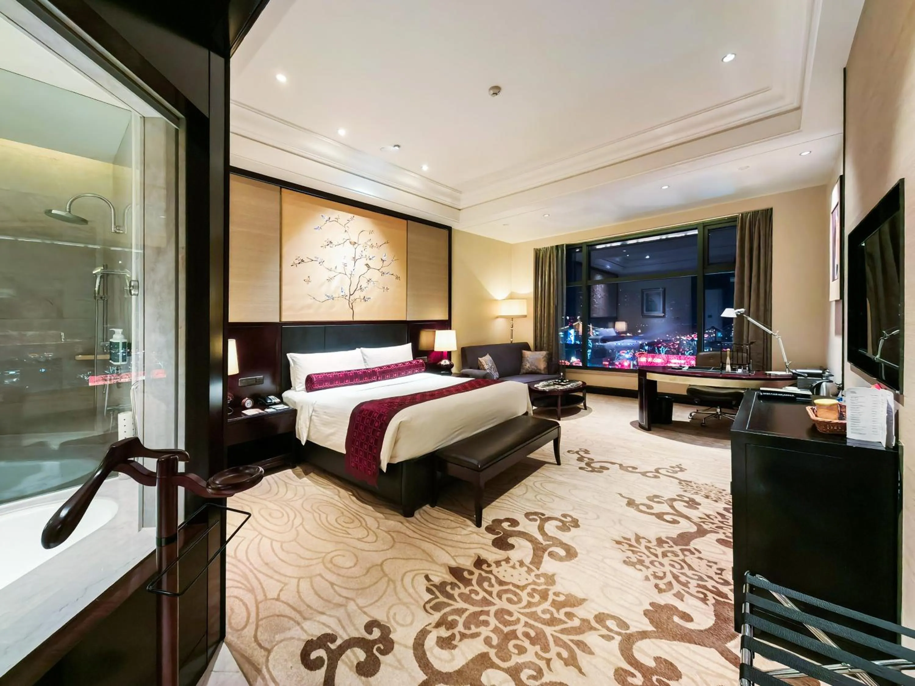 Bedroom, Bed in Wyndham Grand Xi'an South